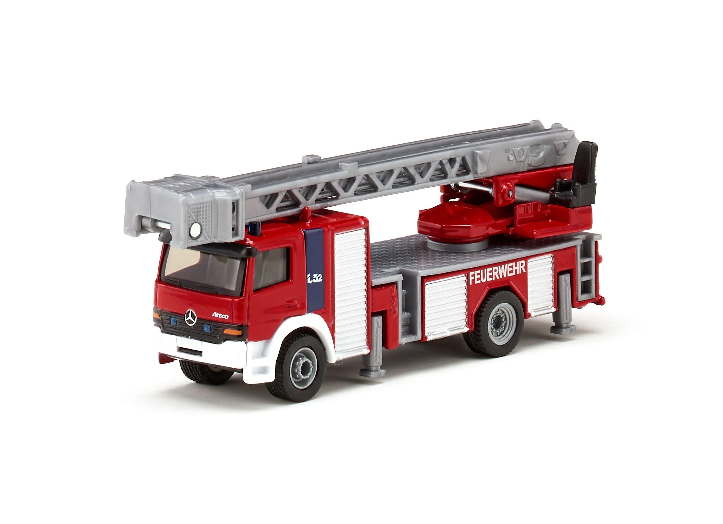 Siku 1:87 Mercedes Fire Engine Ladder Truck - Image 34