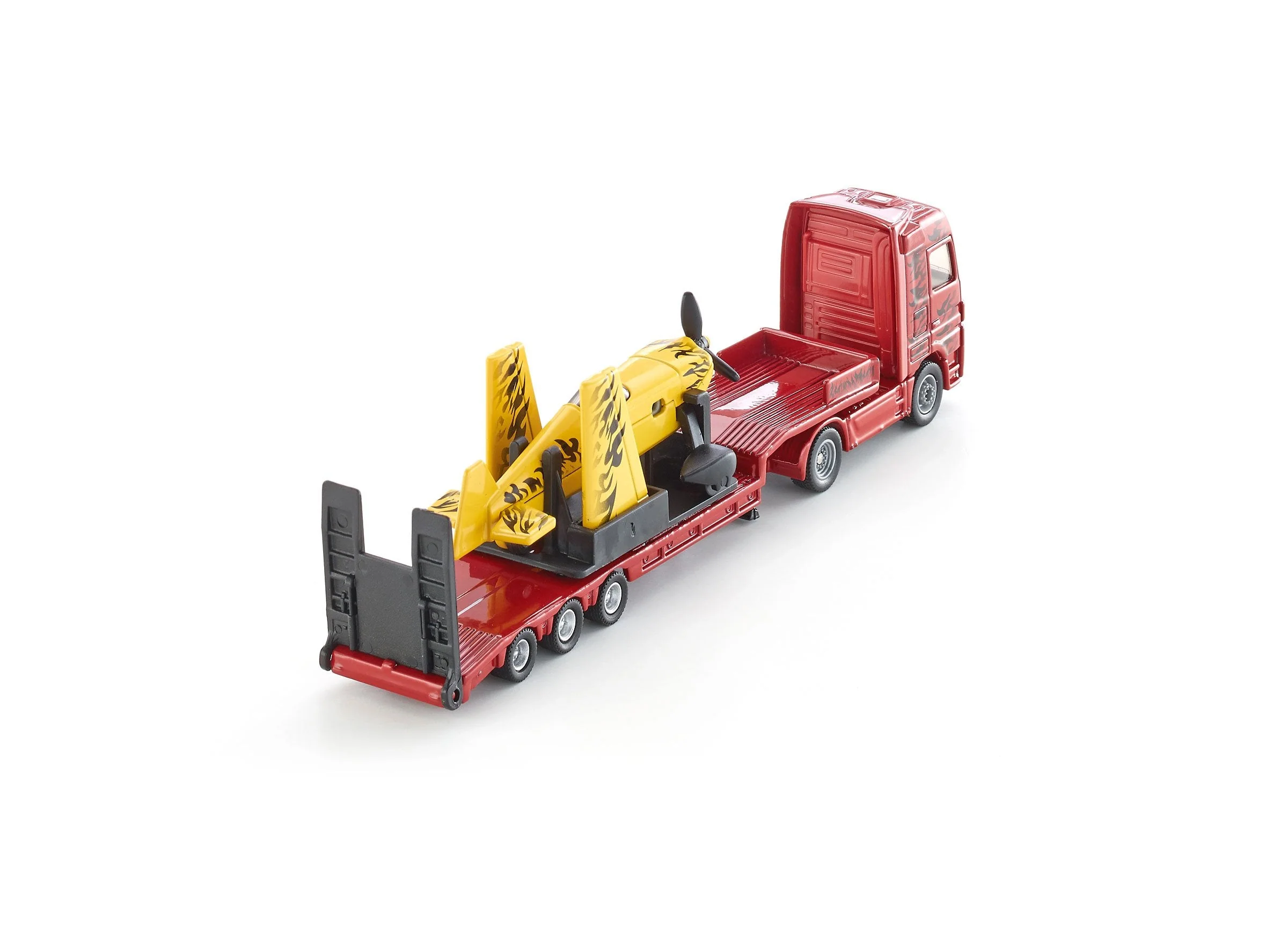 Siku 1:87 Mercedes Truck with Stunt Plane - Image 14