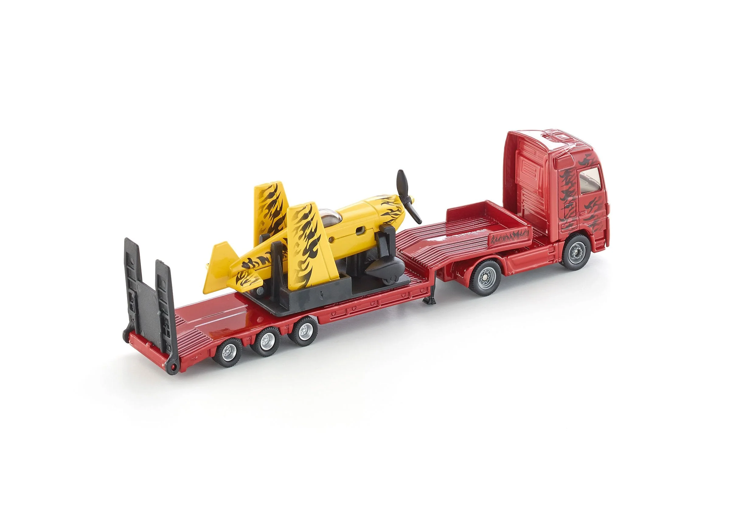 Siku 1:87 Mercedes Truck with Stunt Plane - Image 16
