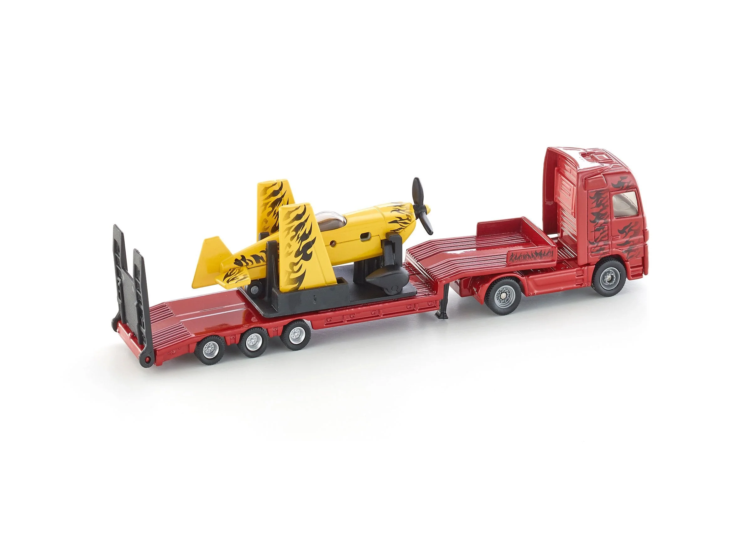 Siku 1:87 Mercedes Truck with Stunt Plane - Image 17