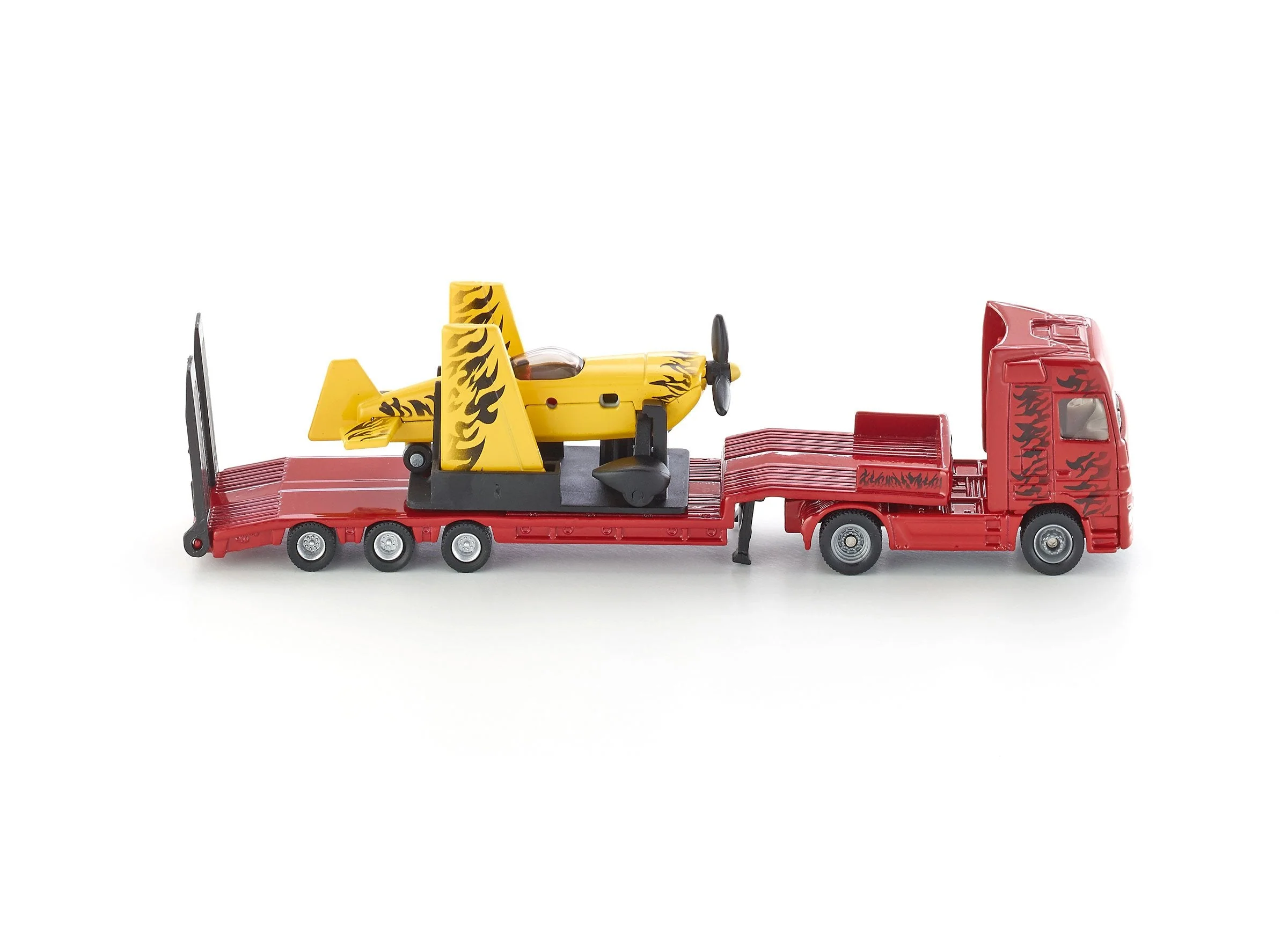 Siku 1:87 Mercedes Truck with Stunt Plane - Image 19