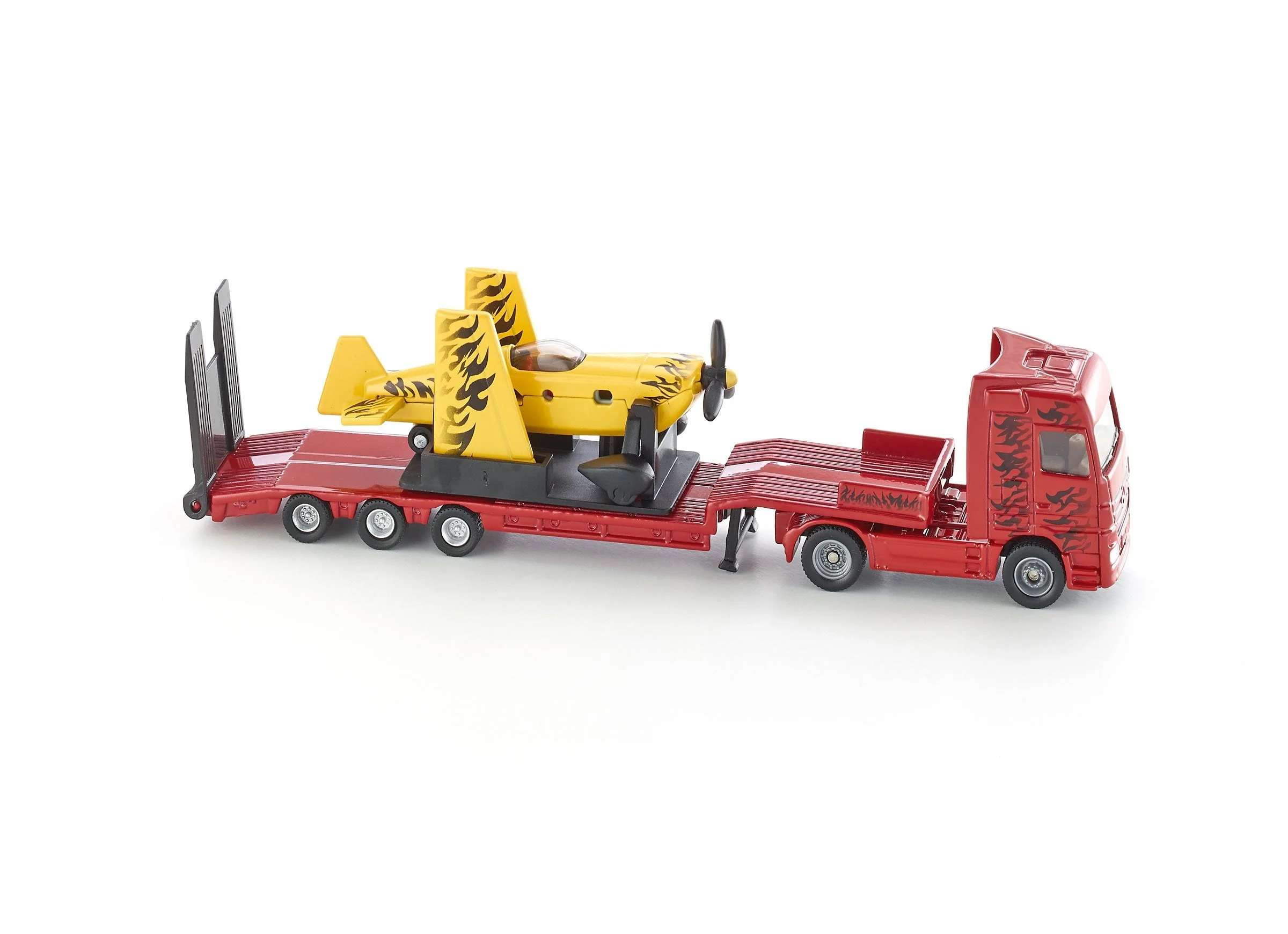 Siku 1:87 Mercedes Truck with Stunt Plane - Image 20