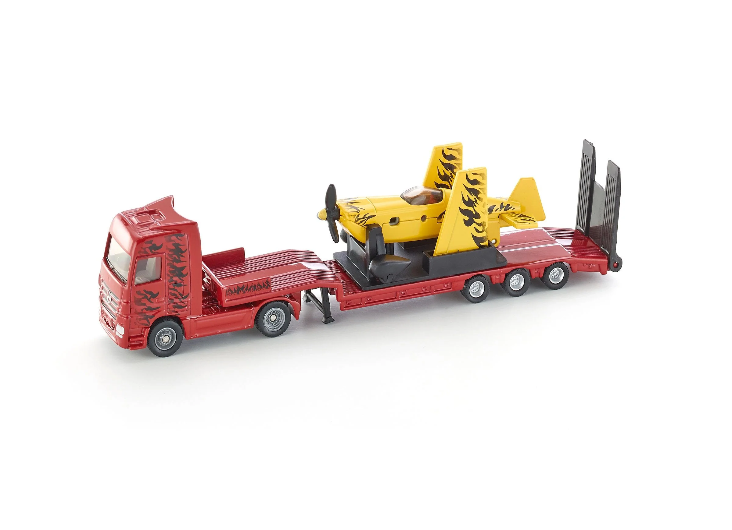Siku 1:87 Mercedes Truck with Stunt Plane - Image 33
