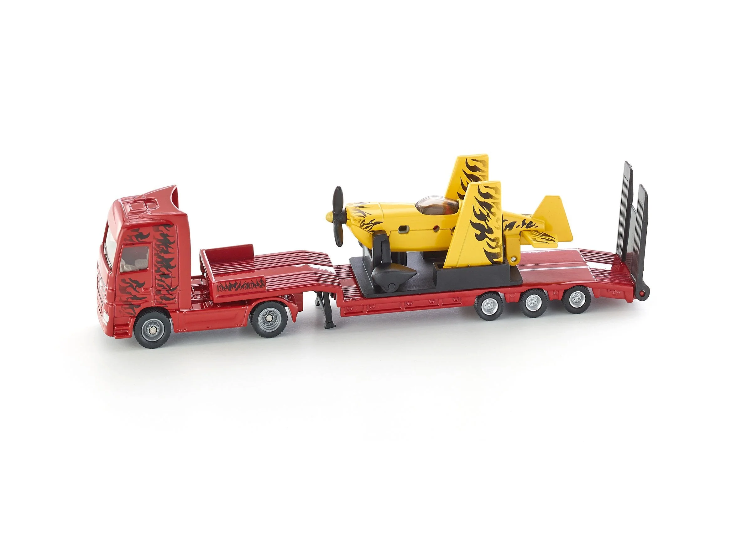 Siku 1:87 Mercedes Truck with Stunt Plane - Image 34