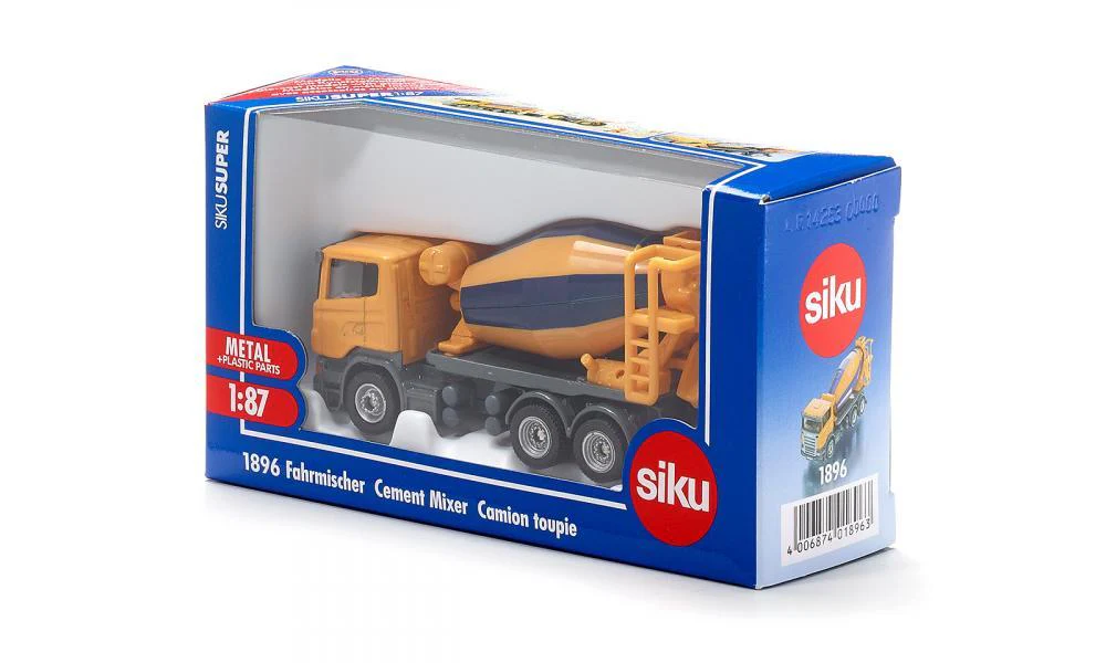 Siku 1:87 Scania Cement Mixer Truck - Image 2