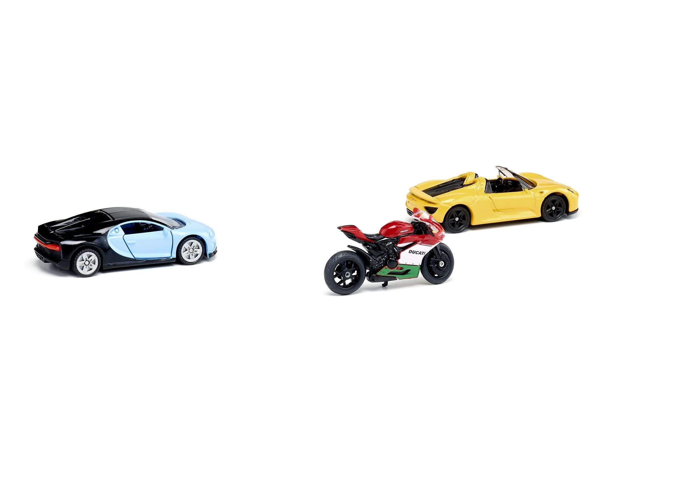 Siku 3pc Sports Car & Motorbike Set - Image 20