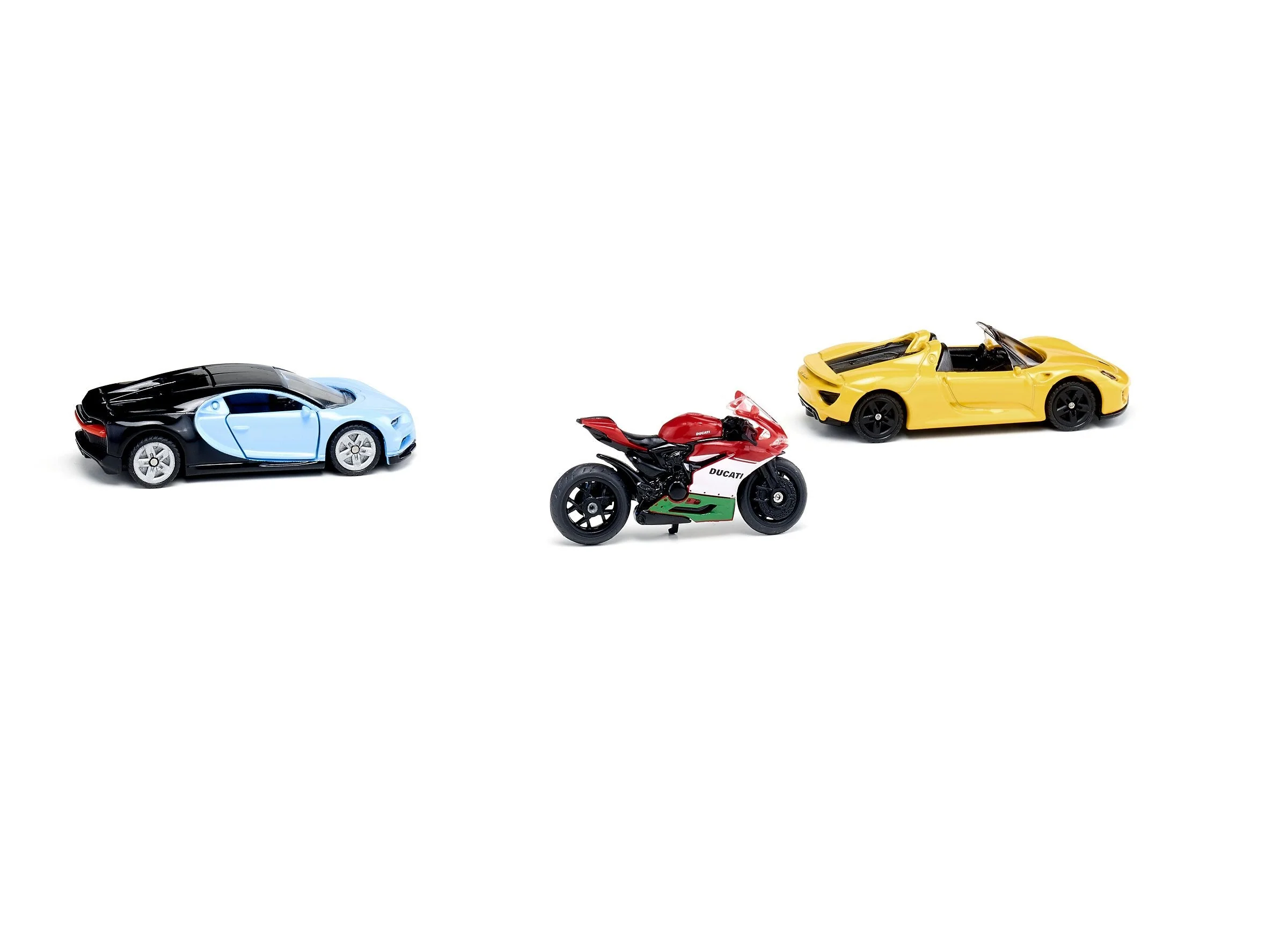 Siku 3pc Sports Car & Motorbike Set - Image 21