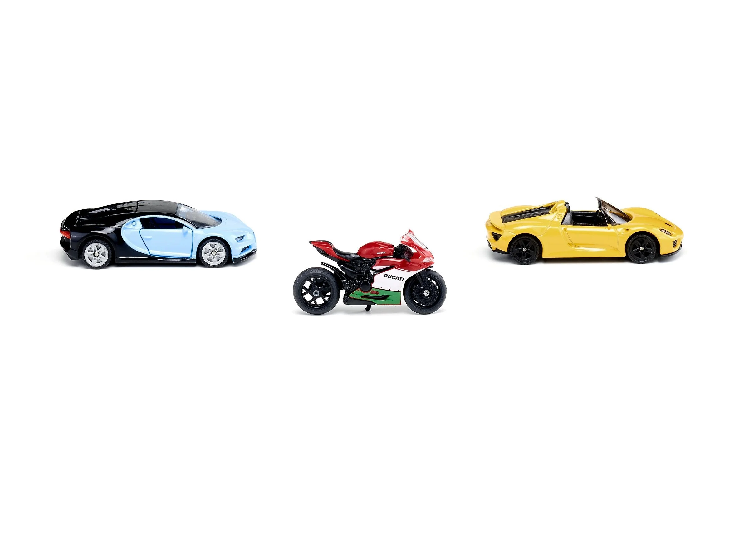 Siku 3pc Sports Car & Motorbike Set - Image 22