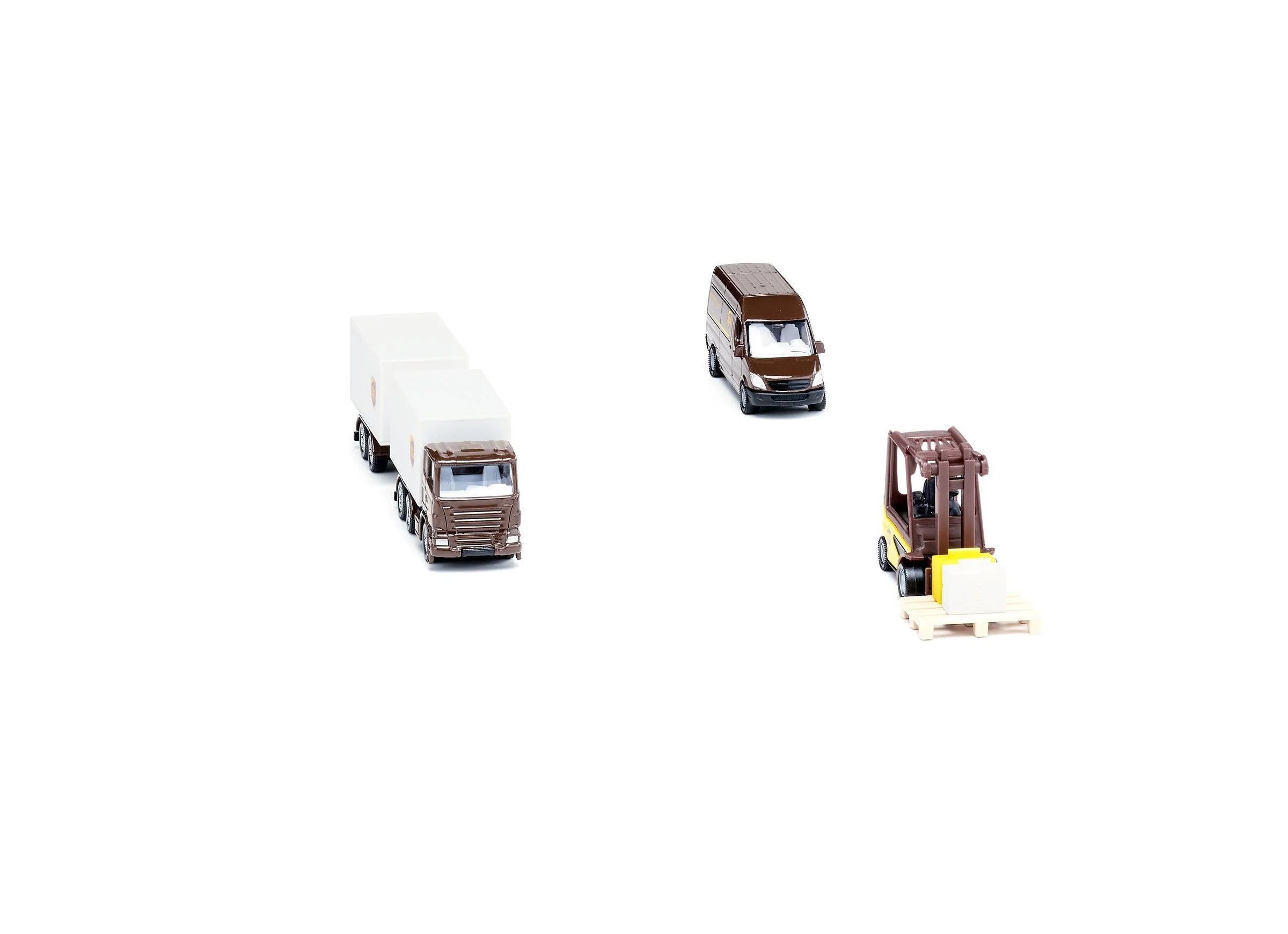 Siku 4pc UPS Logistics Set - Image 29