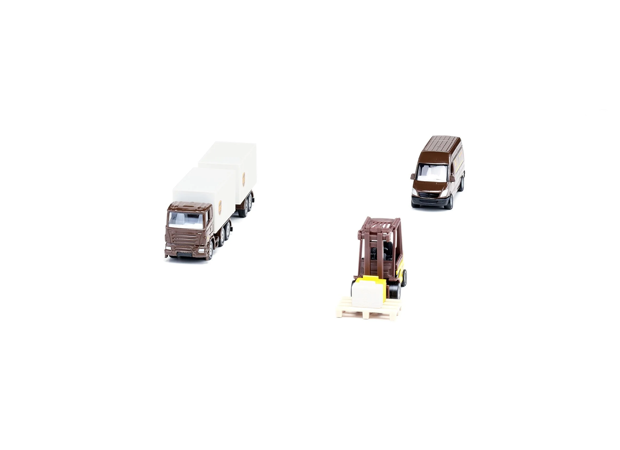 Siku 4pc UPS Logistics Set - Image 31
