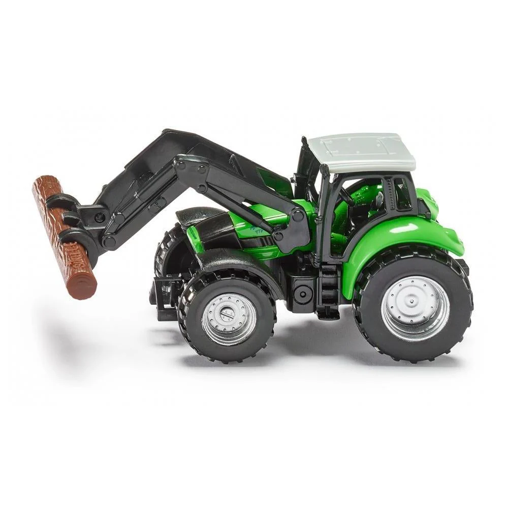 Siku Deutz-Fahr Agrotron with Wood Gripper