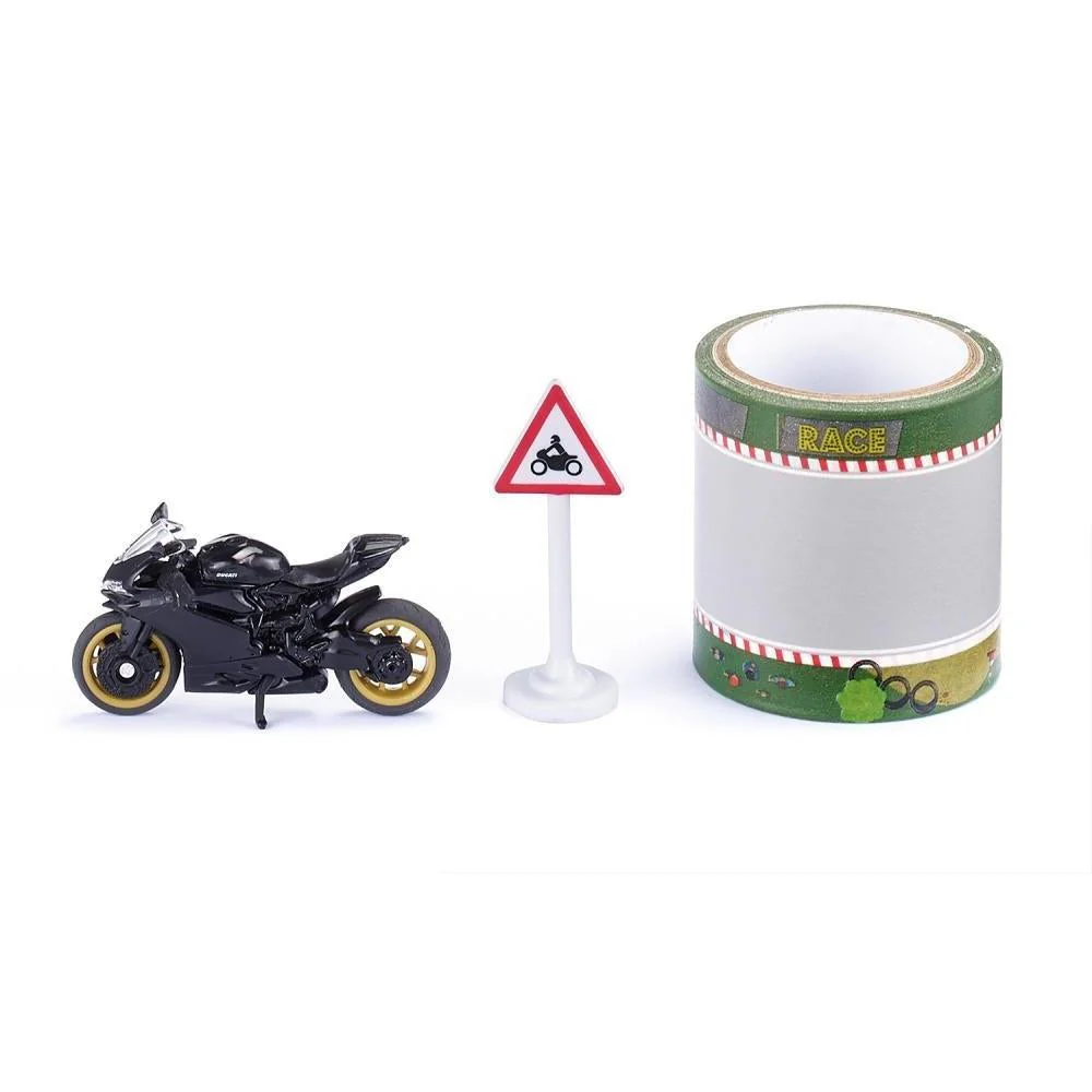 Siku Ducati Panigale 1299 with 5m Road Tape