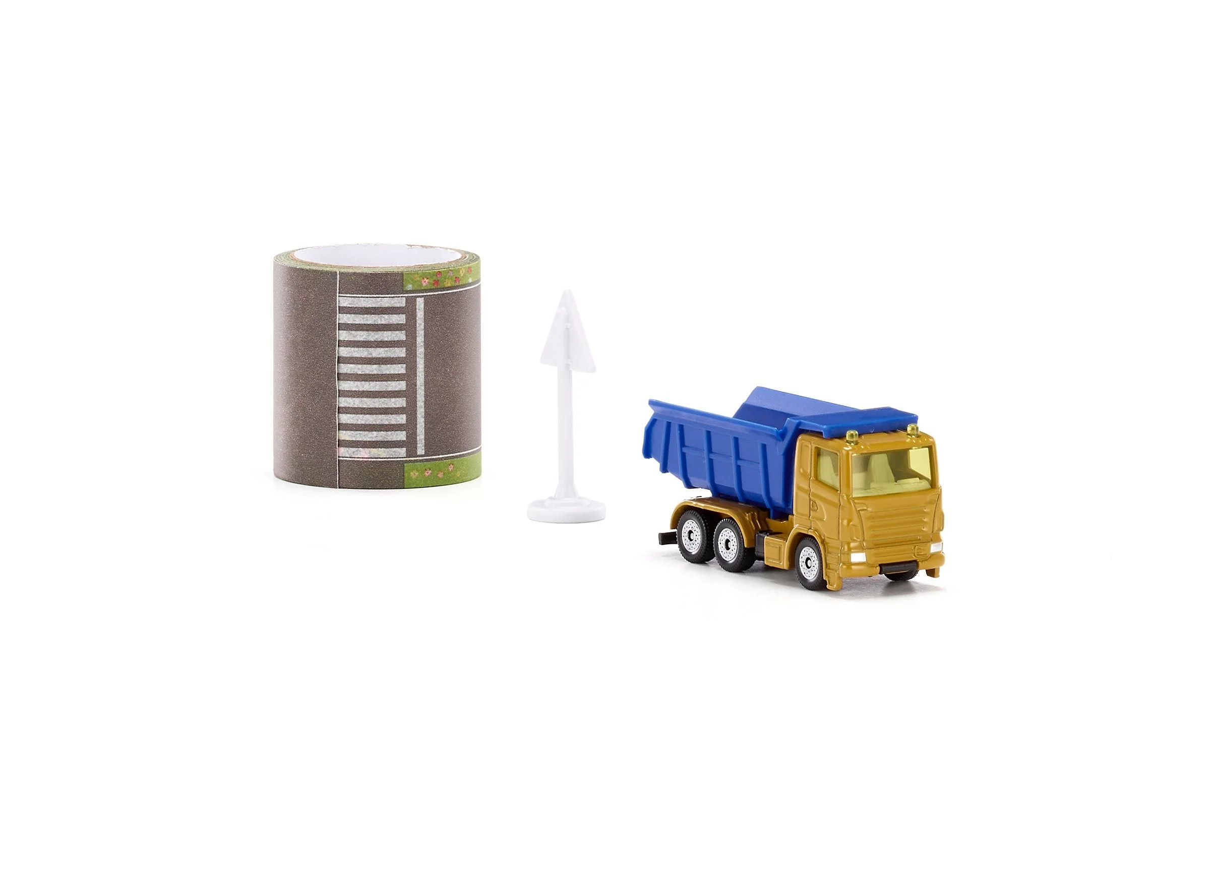 Siku Dump Truck With 5m Road Tape - Image 25