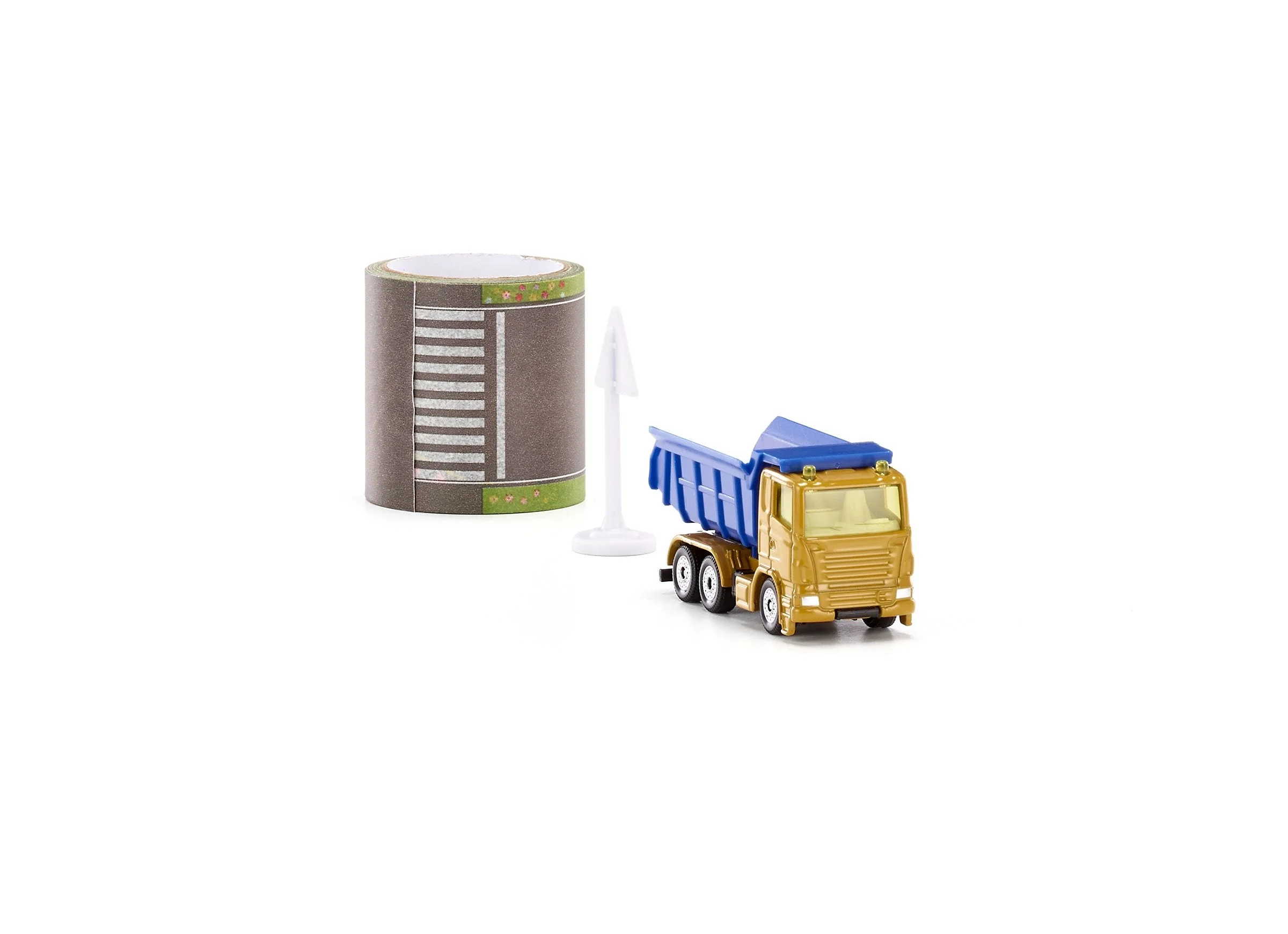 Siku Dump Truck With 5m Road Tape - Image 26