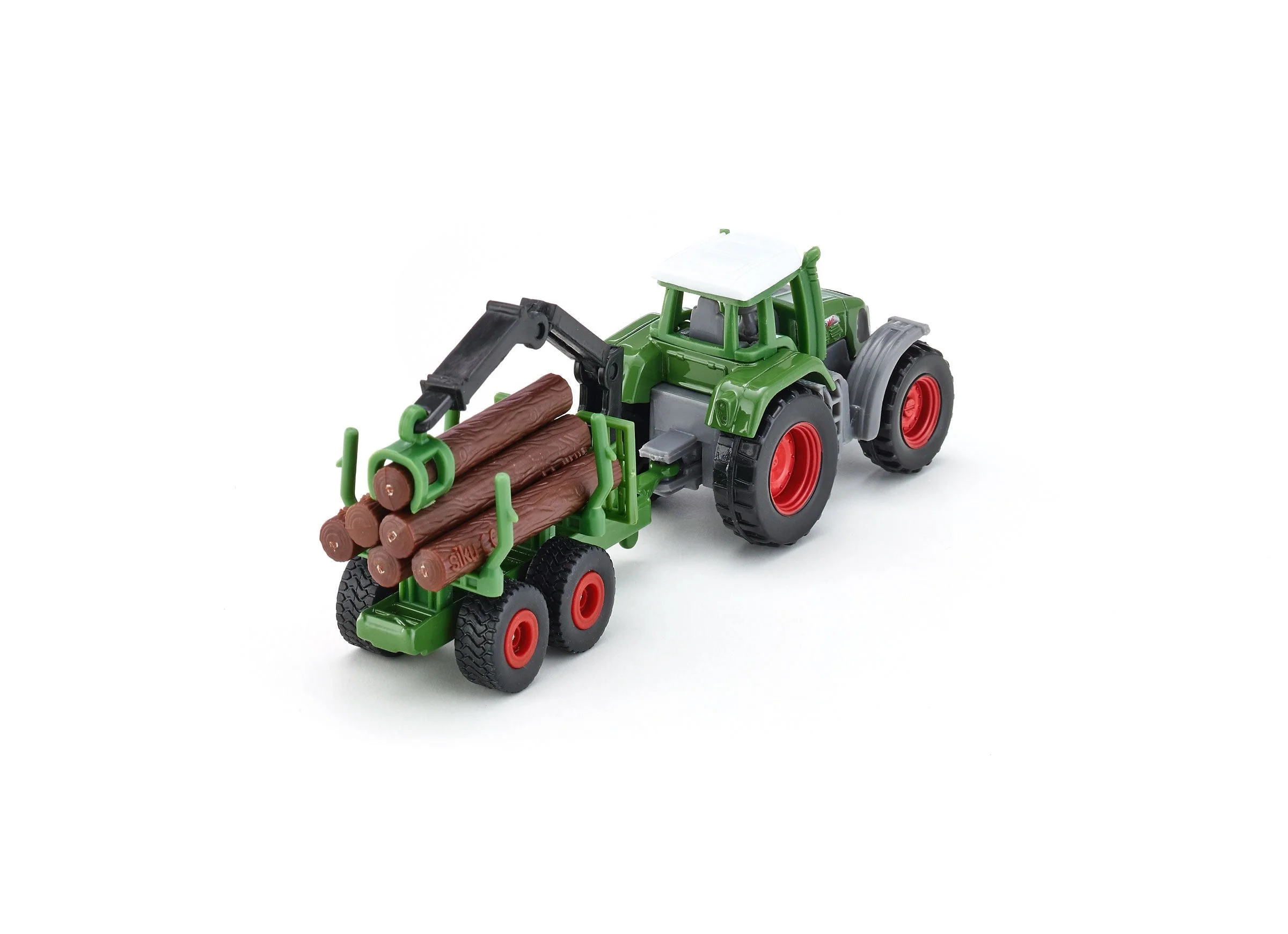 Siku Fendt Favorit 926 with Forestry Trailer - Image 15