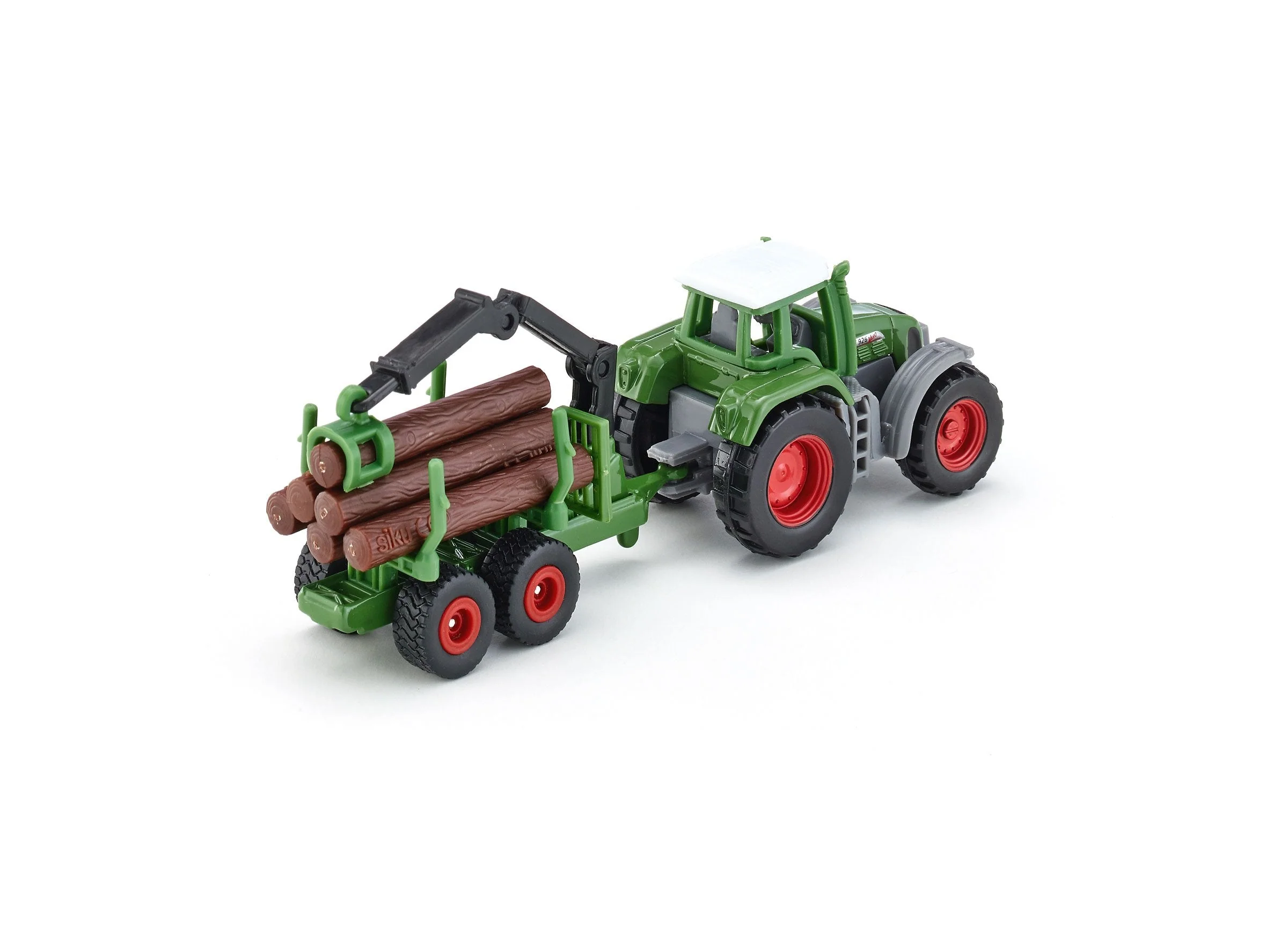 Siku Fendt Favorit 926 with Forestry Trailer - Image 16
