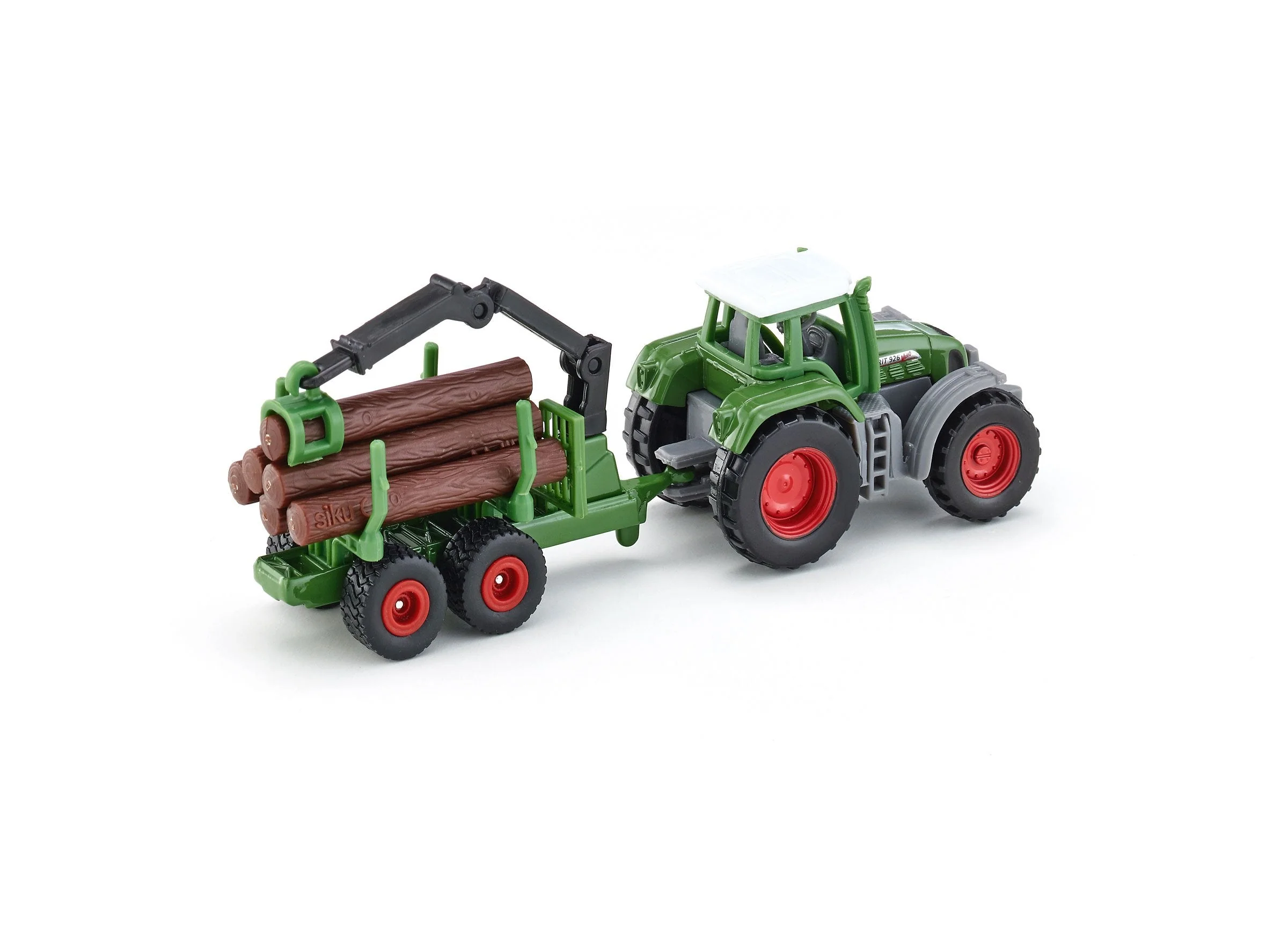 Siku Fendt Favorit 926 with Forestry Trailer - Image 17