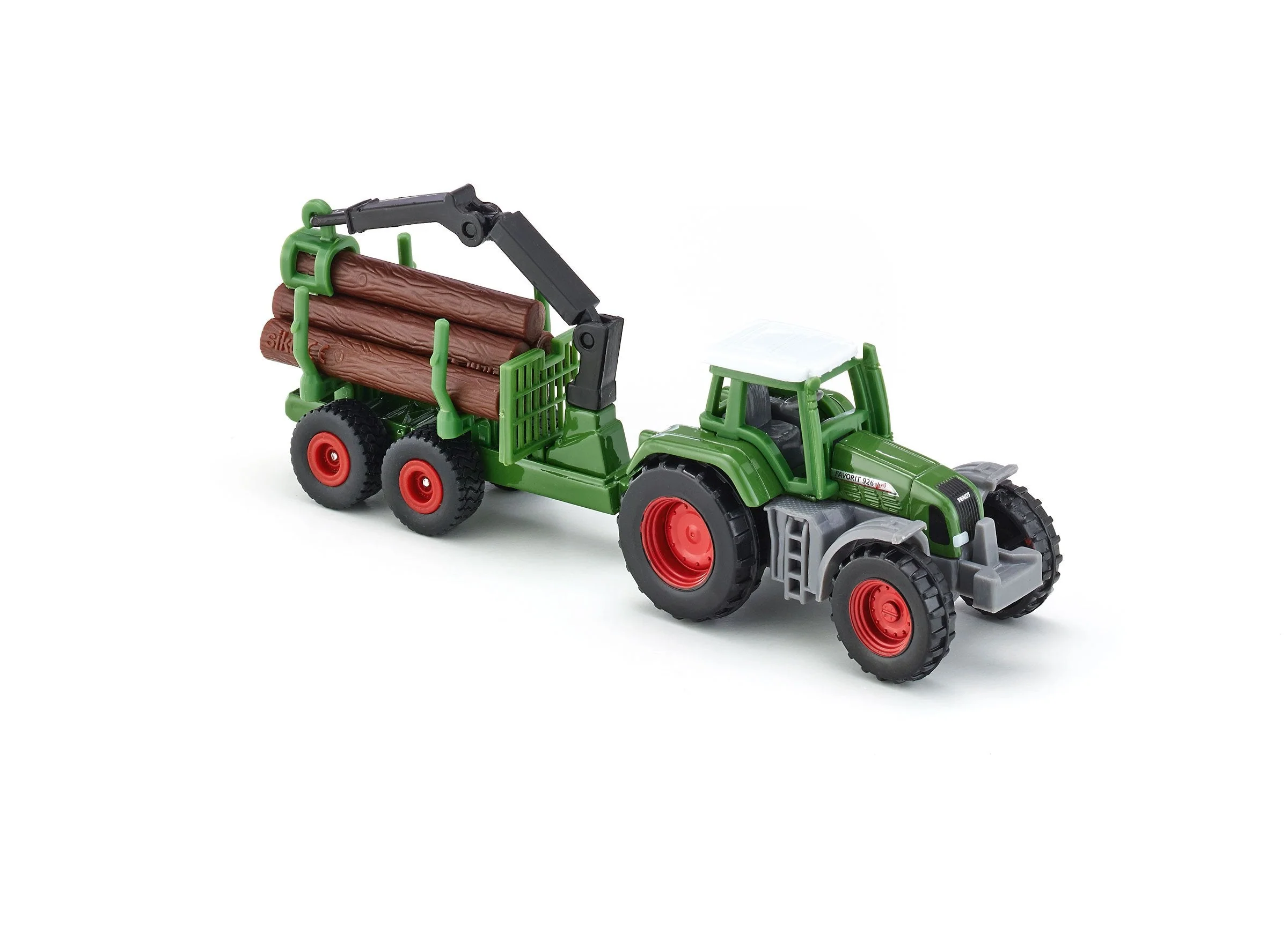 Siku Fendt Favorit 926 with Forestry Trailer - Image 23