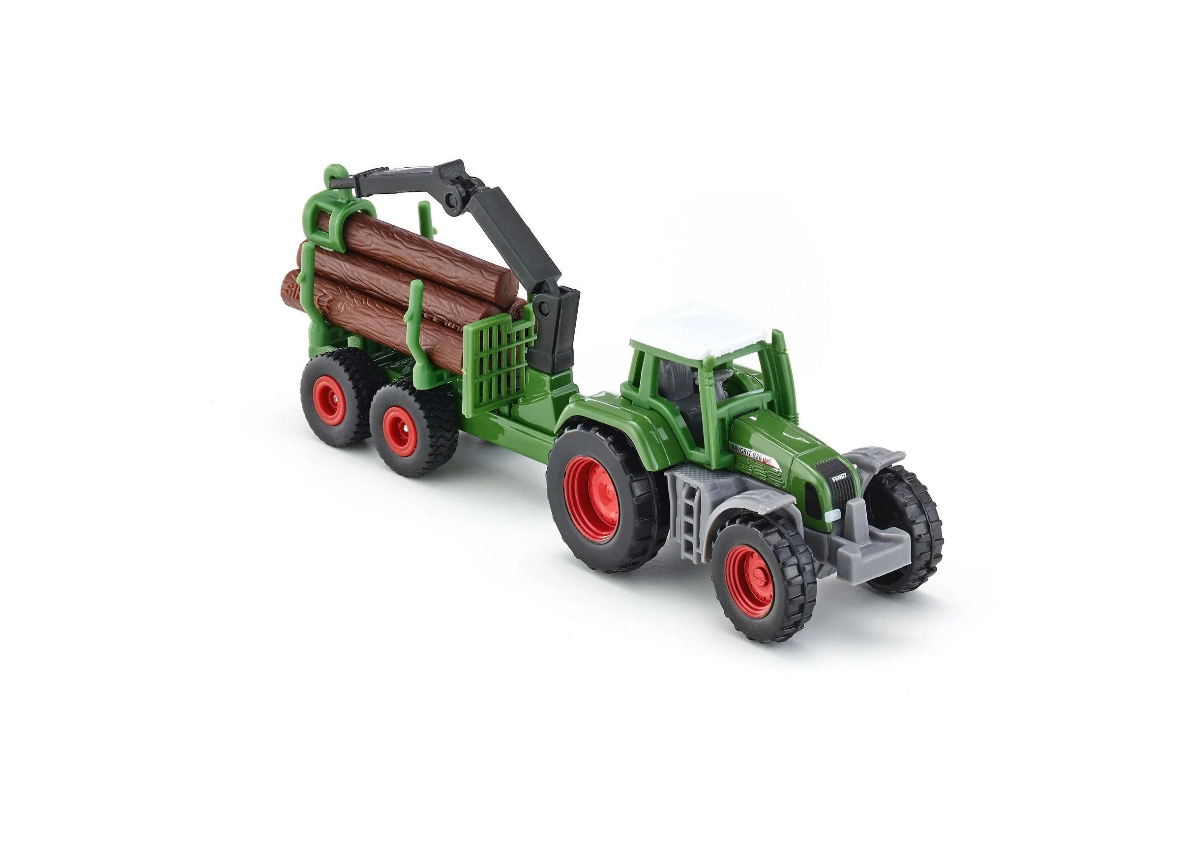 Siku Fendt Favorit 926 with Forestry Trailer - Image 24
