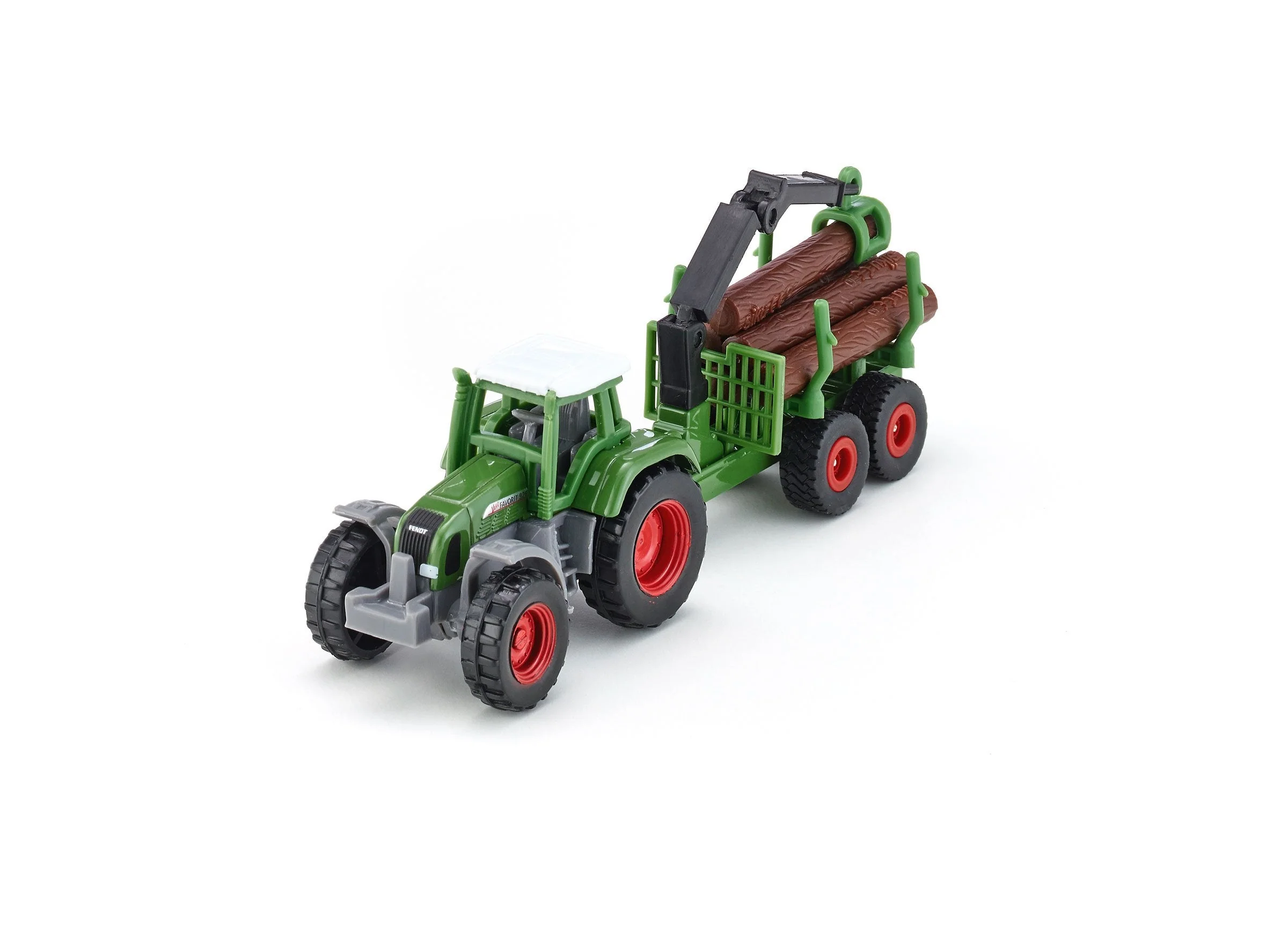 Siku Fendt Favorit 926 with Forestry Trailer - Image 31