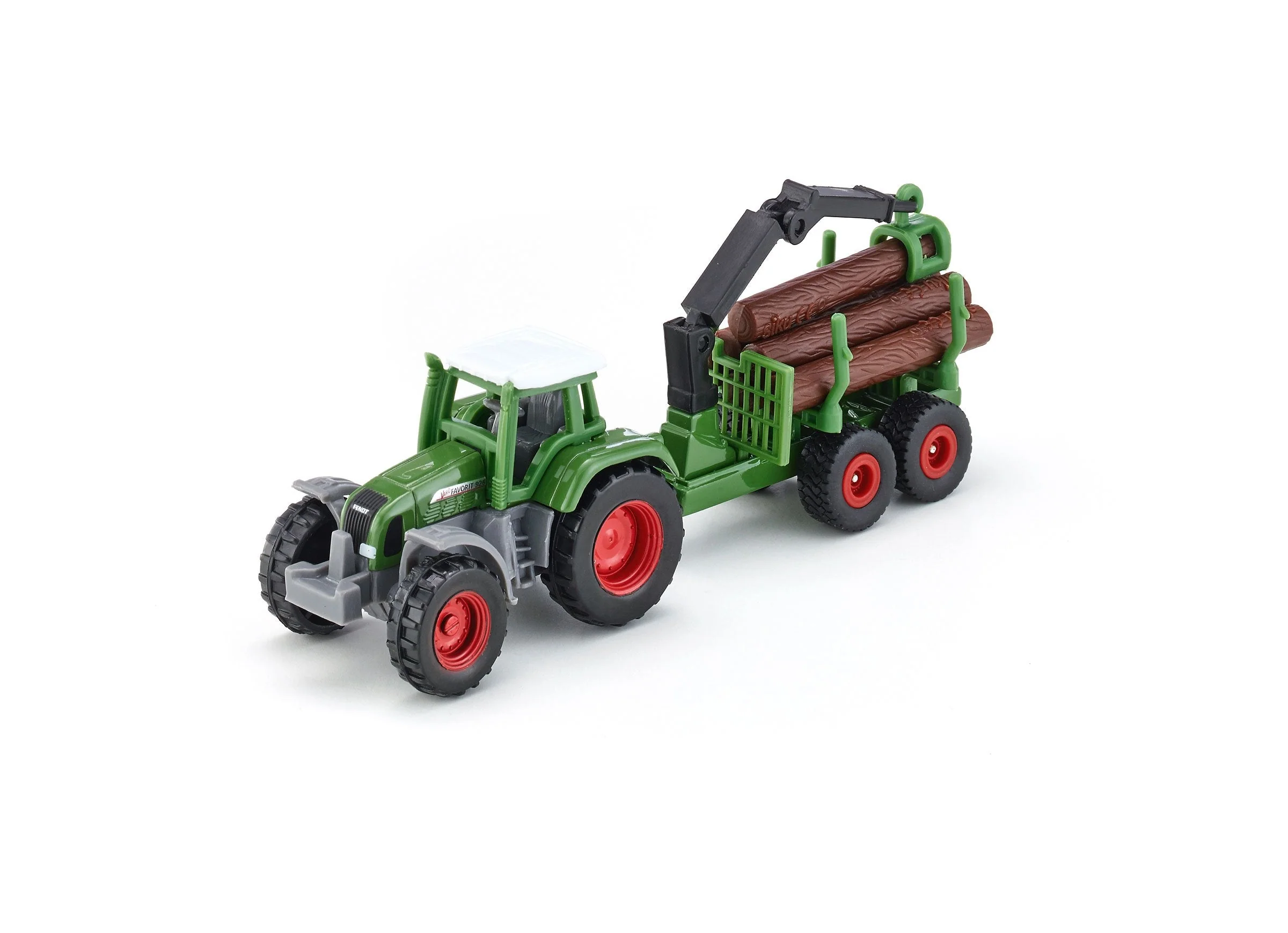 Siku Fendt Favorit 926 with Forestry Trailer - Image 32