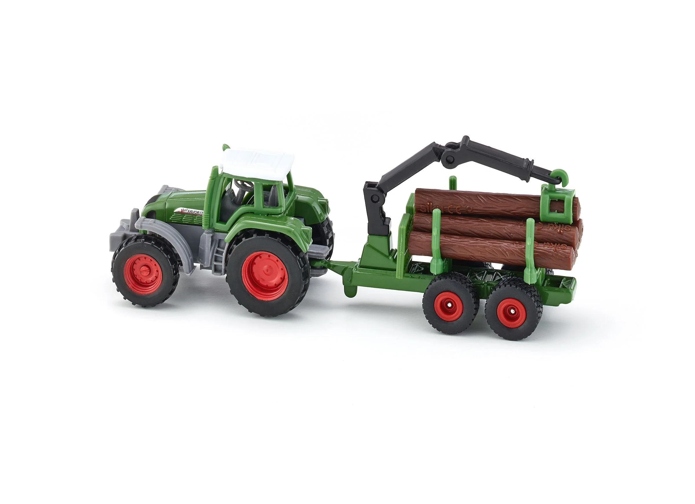 Siku Fendt Favorit 926 with Forestry Trailer - Image 5