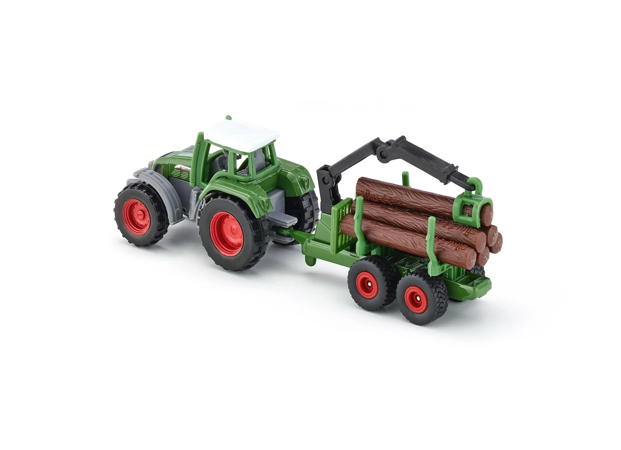 Siku Fendt Favorit 926 with Forestry Trailer - Image 7