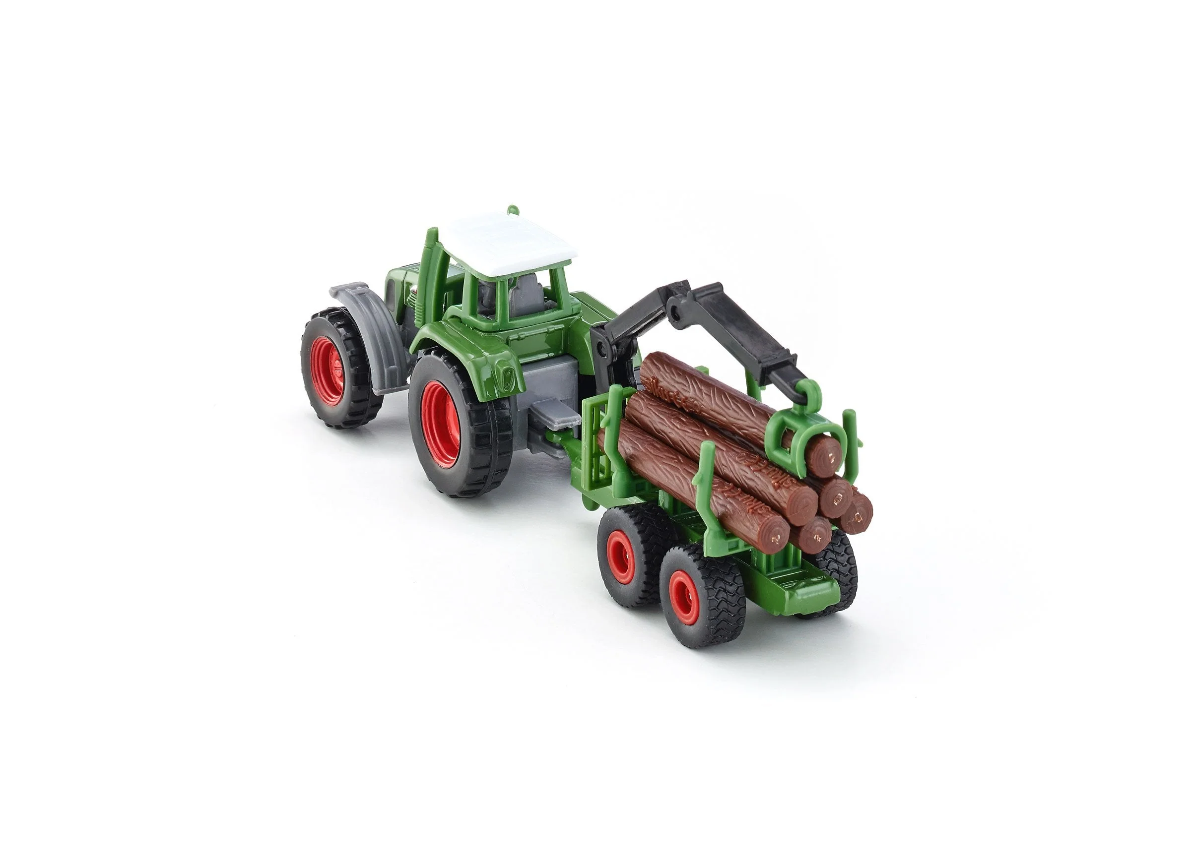 Siku Fendt Favorit 926 with Forestry Trailer - Image 9