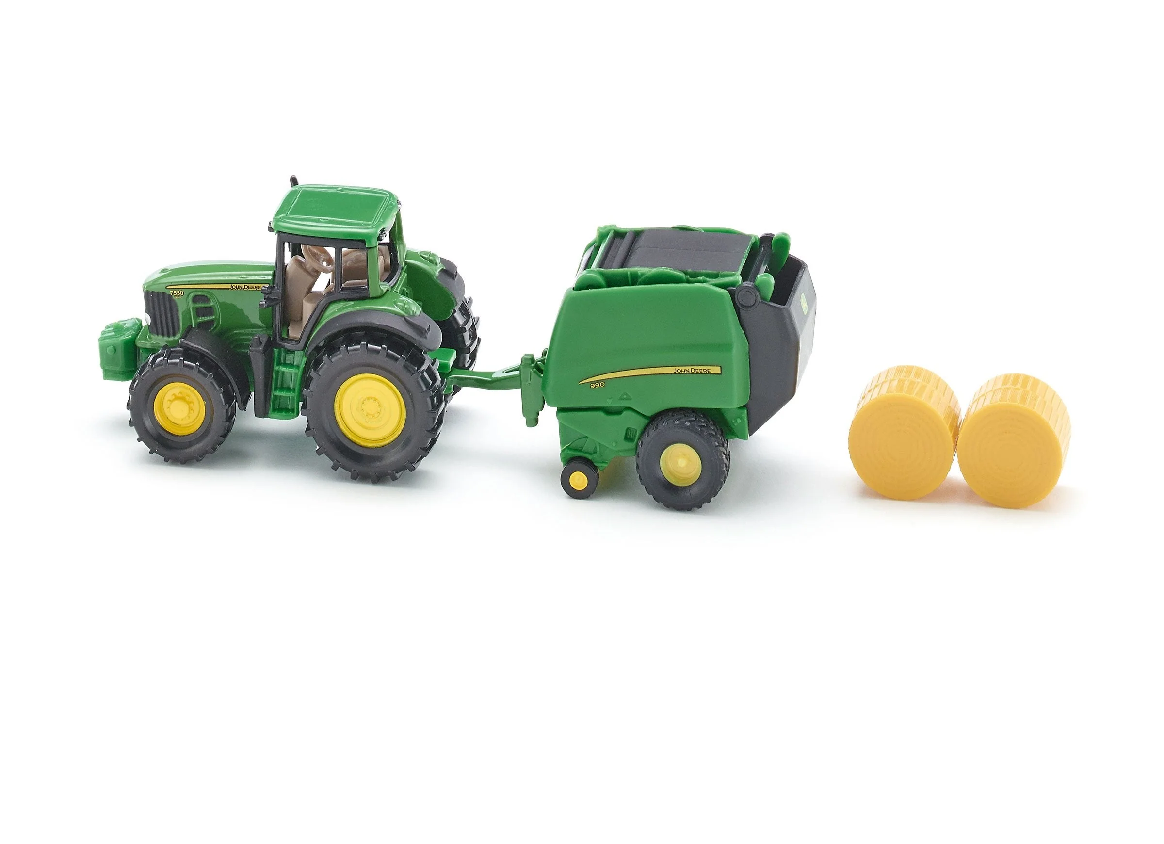 Siku John Deere 7530 Tractor with 990 Baler - Image 5