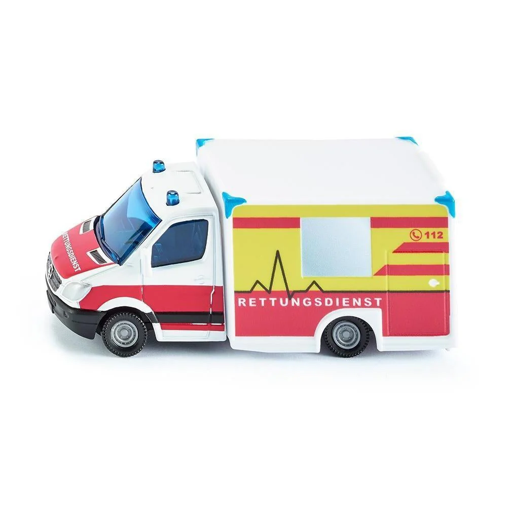 Siku Mercedes Sprinter Ambulance 'Rettungsdienst'
