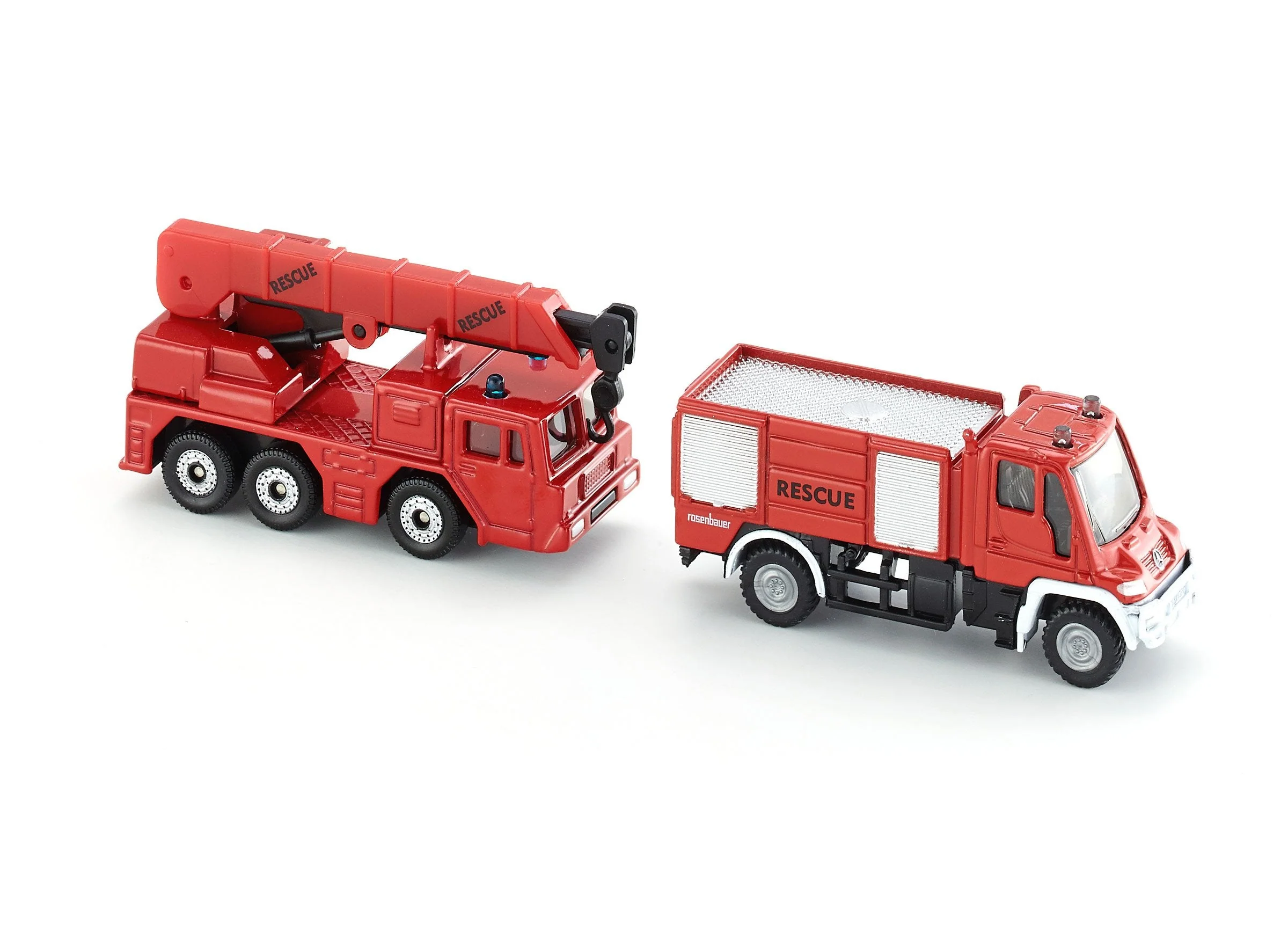 Siku Mercedes Unimog Fire Truck & Crane - Image 22