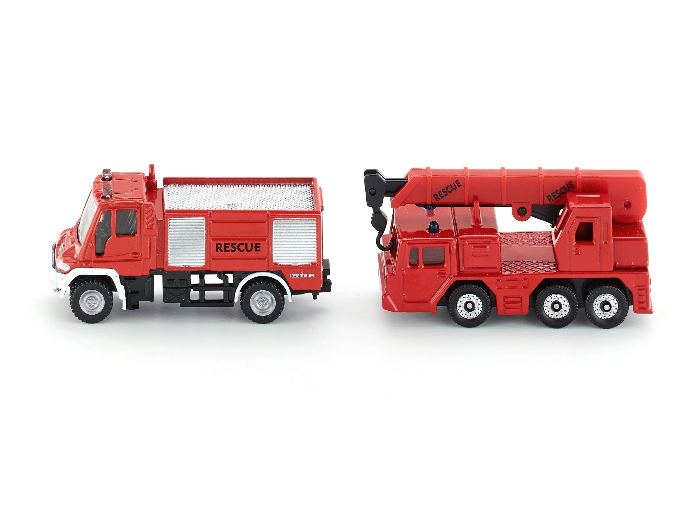 Siku Mercedes Unimog Fire Truck & Crane - Image 4