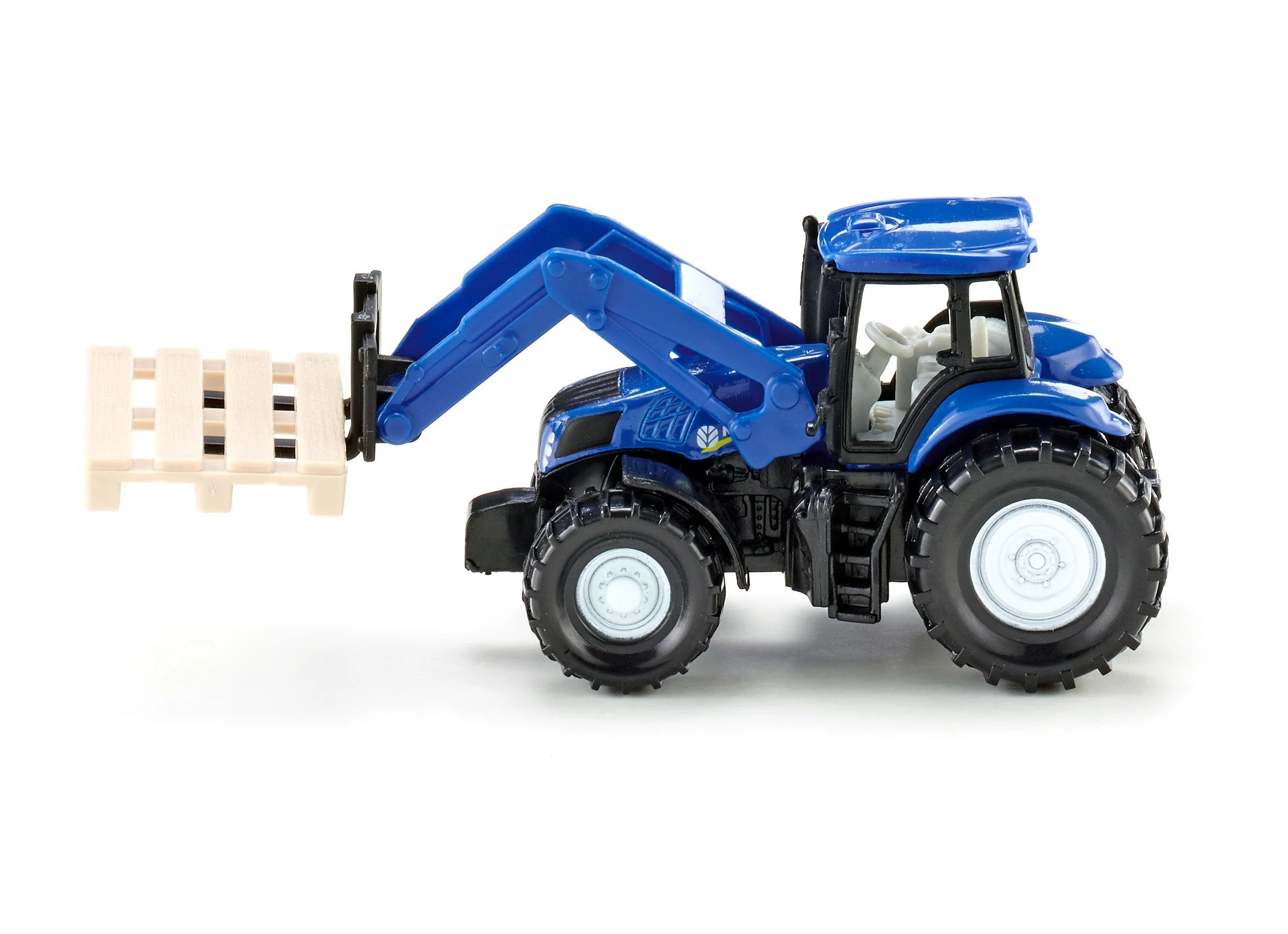 Siku New Holland T8.390 with Fork & Pallet - Image 2