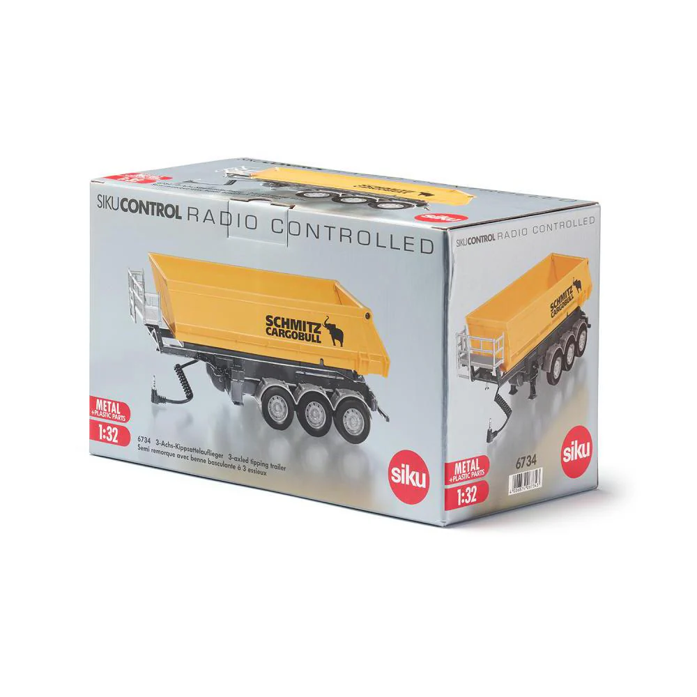 Siku R/C 1:32 Schmitz Cargobull 3-Axled Tipping Semi-Trailer - Image 6