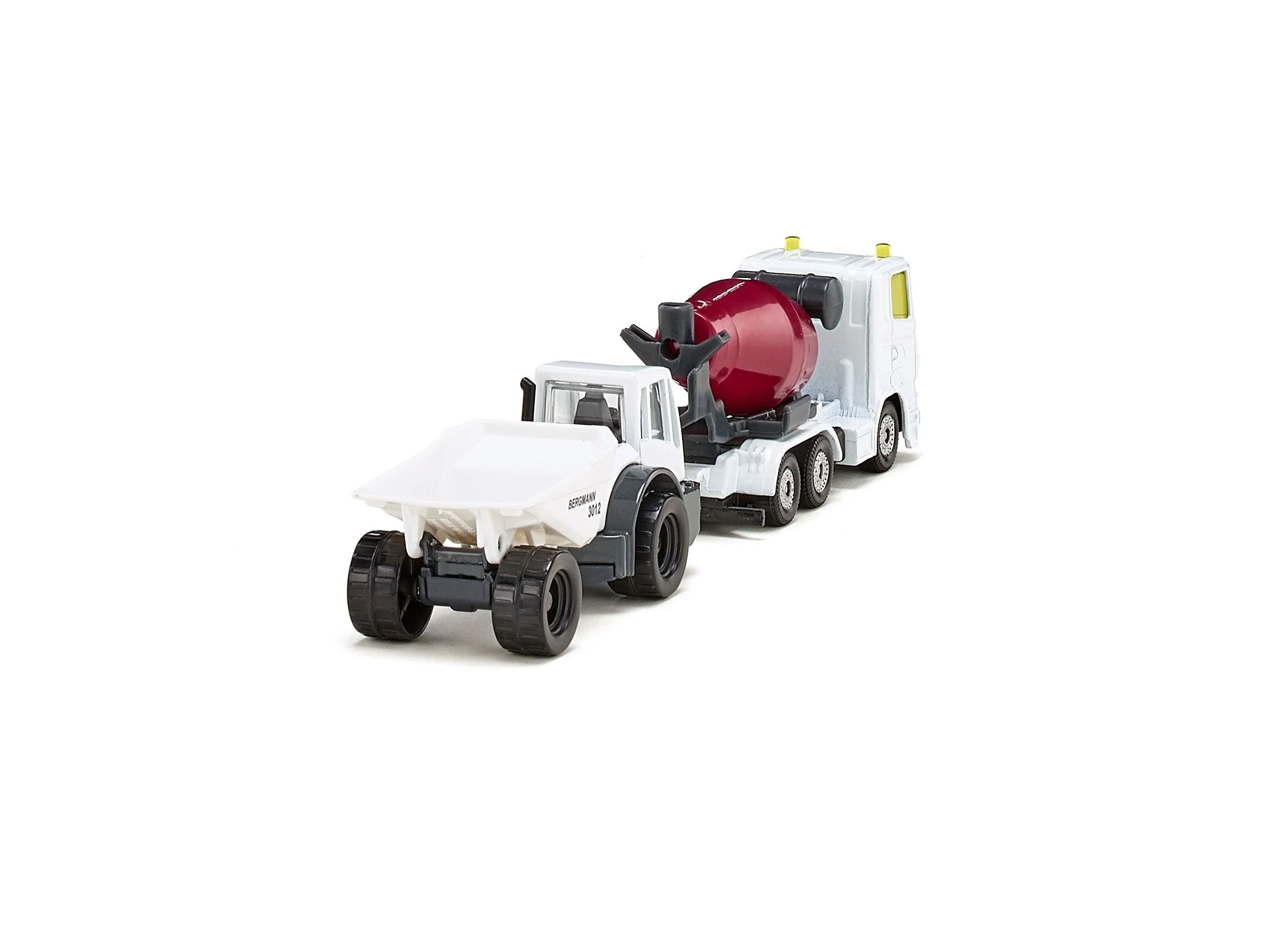 Siku Scania Cement Mixer Truck & Bergmann Dumper - Image 18