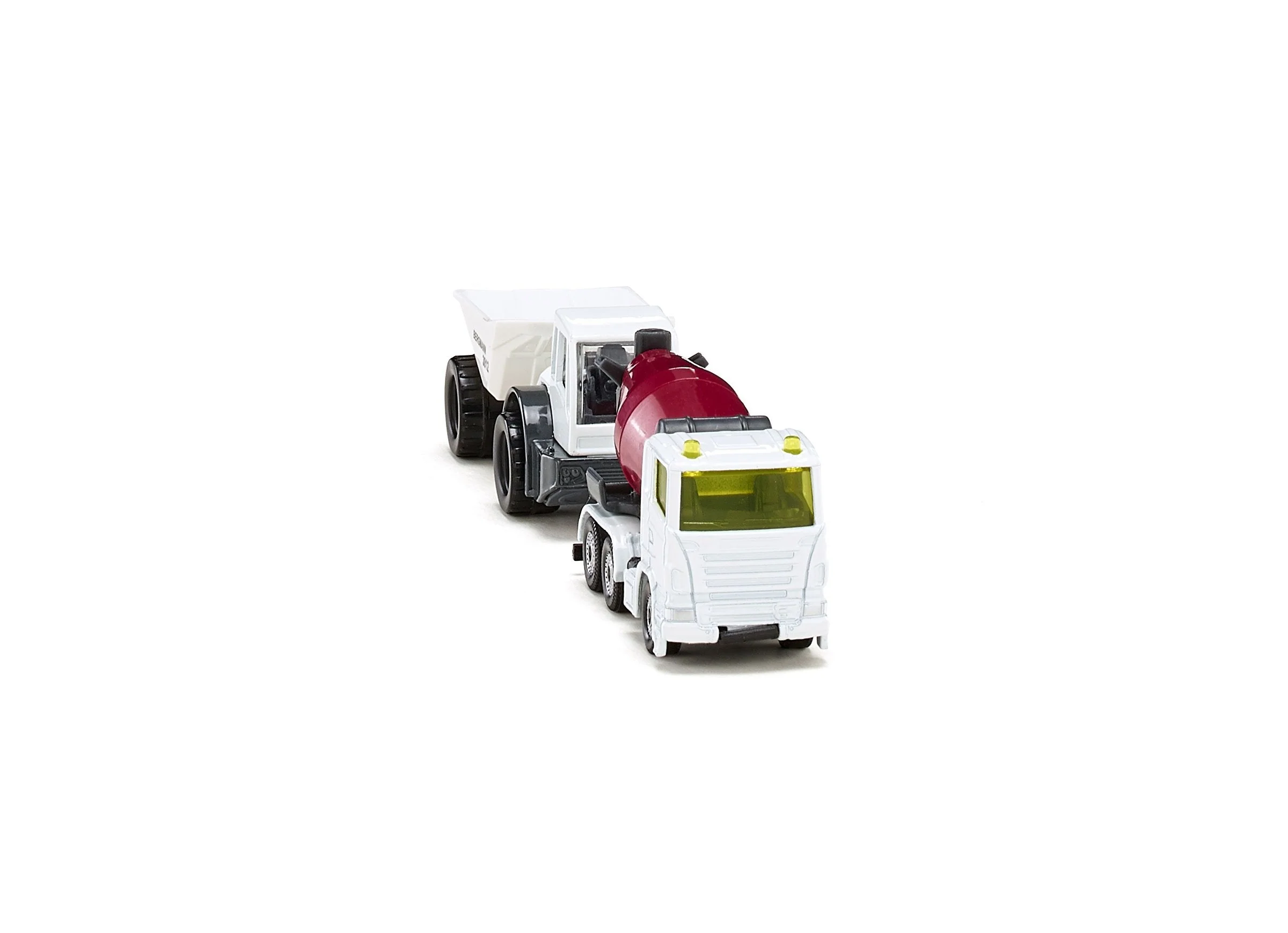 Siku Scania Cement Mixer Truck & Bergmann Dumper - Image 31