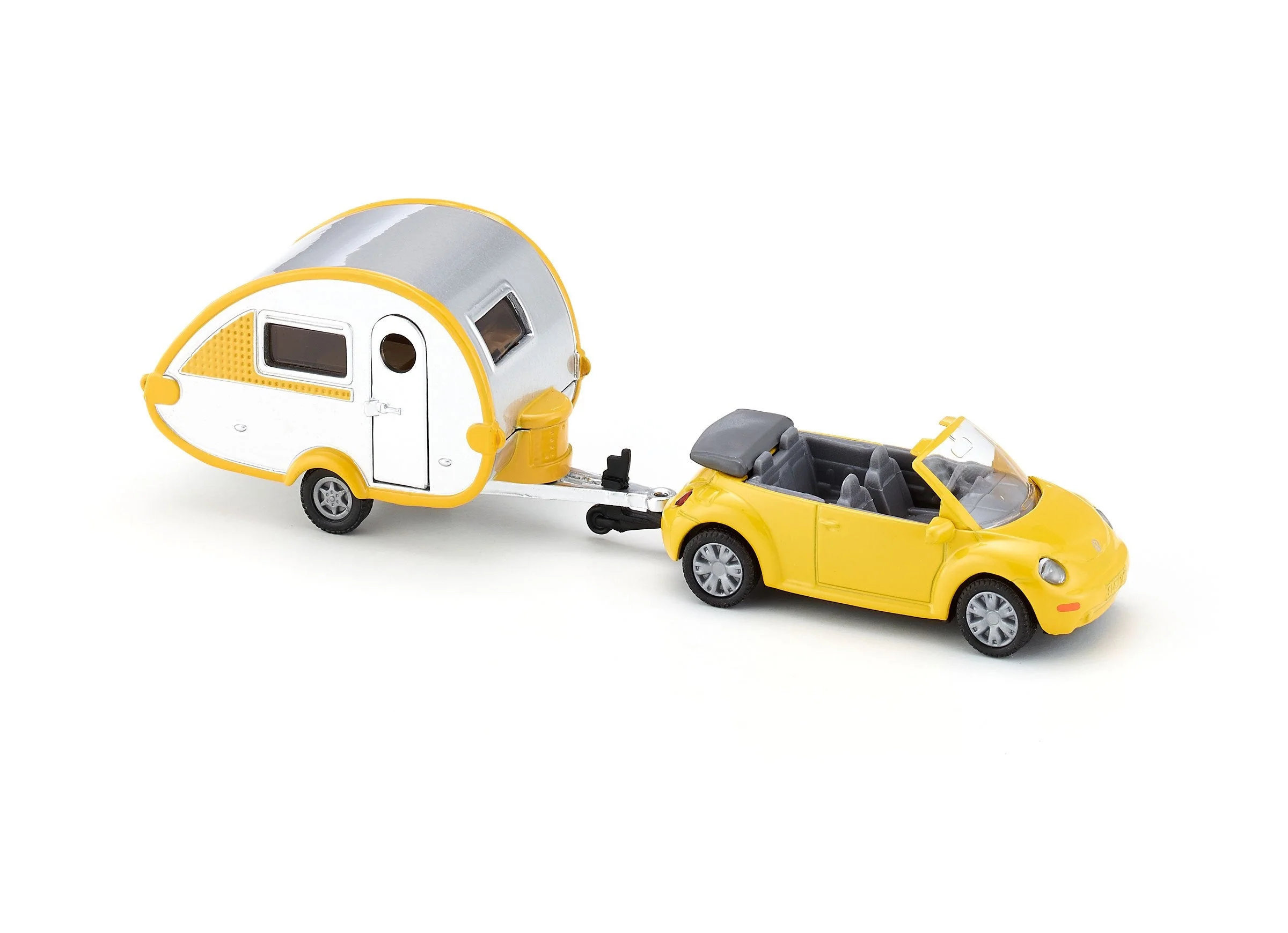 Siku VW Beetle Convertible with Caravan - Image 20