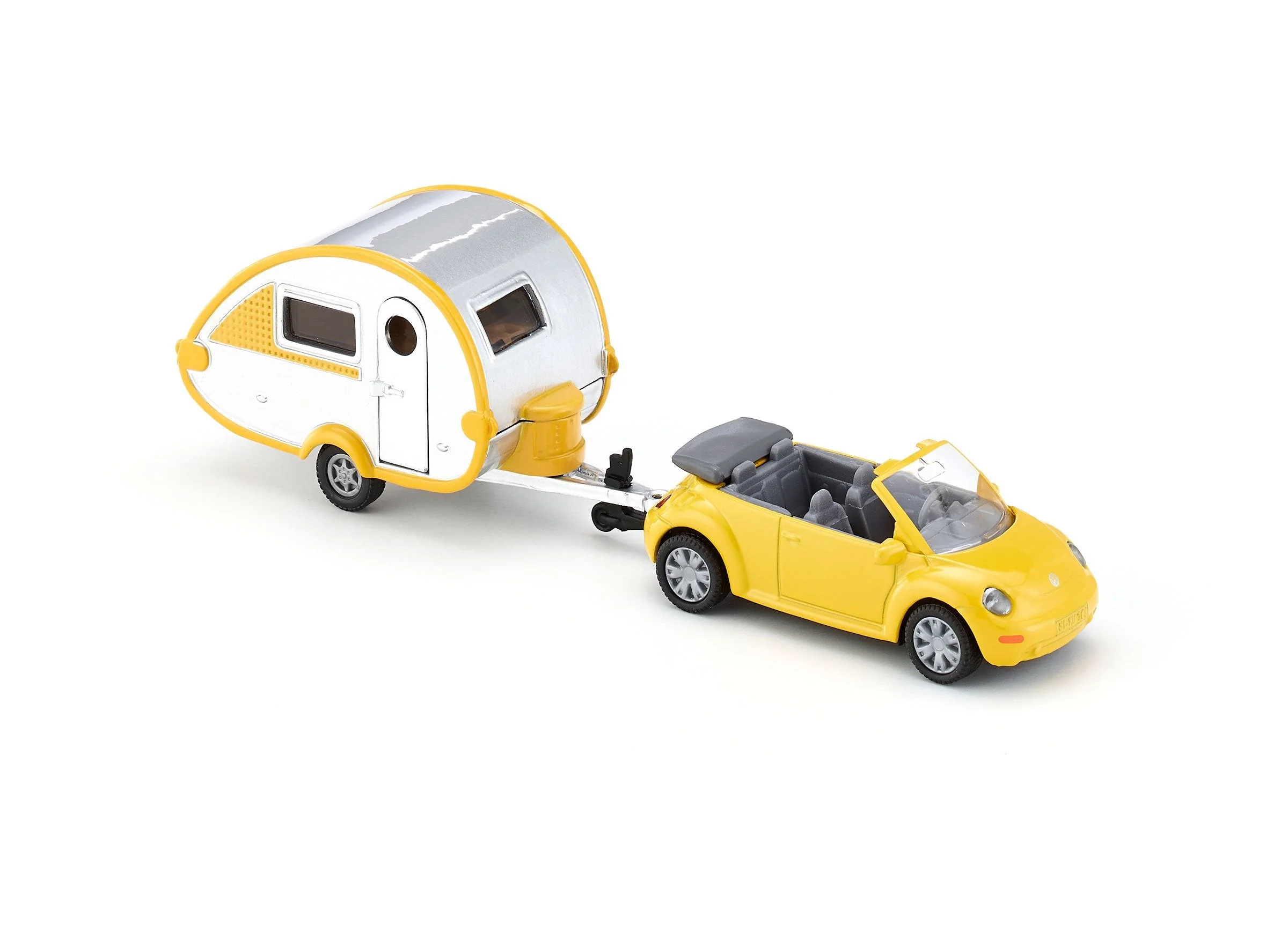 Siku VW Beetle Convertible with Caravan - Image 21