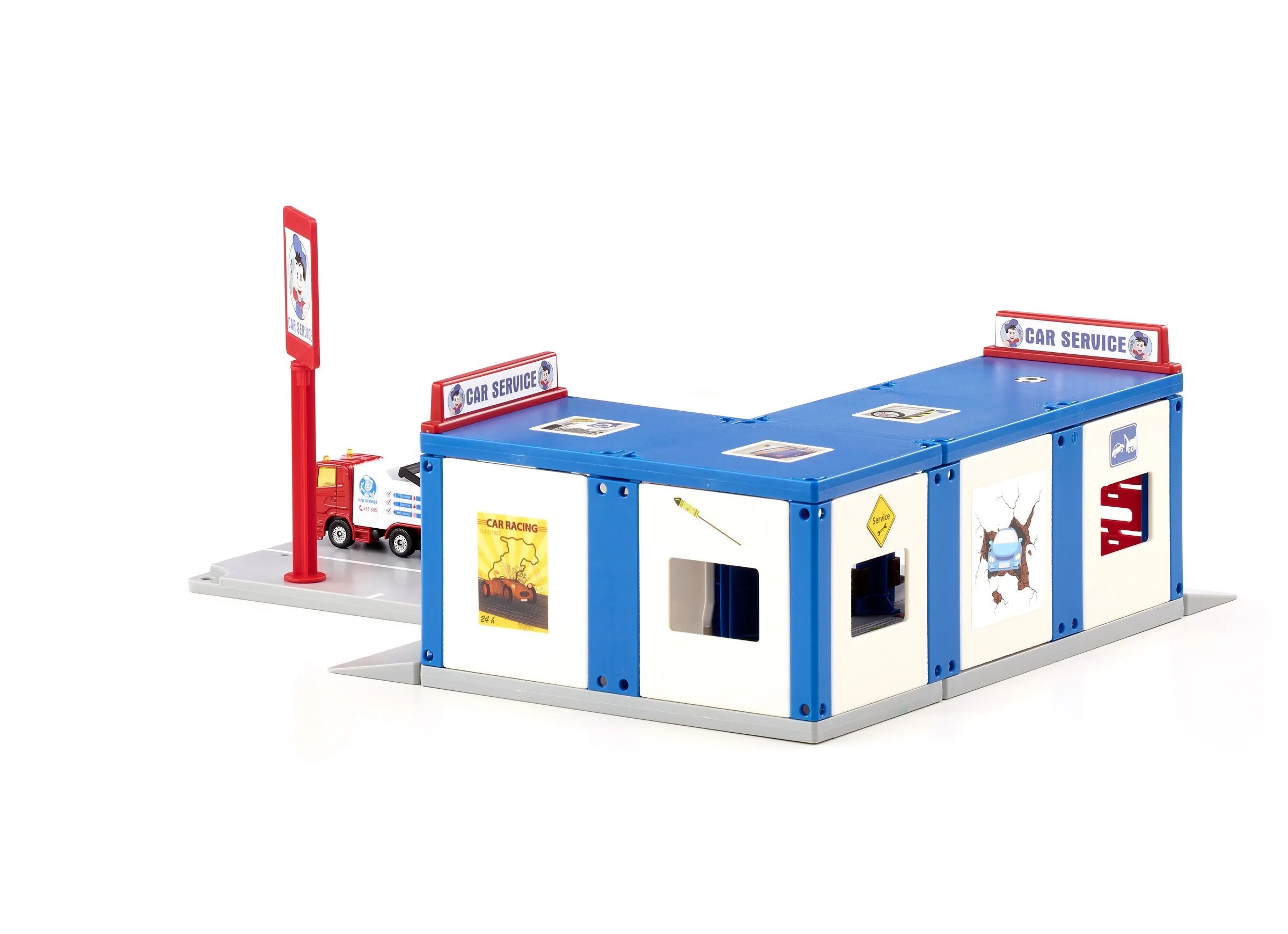 Siku World City Car Service Garage - Image 24