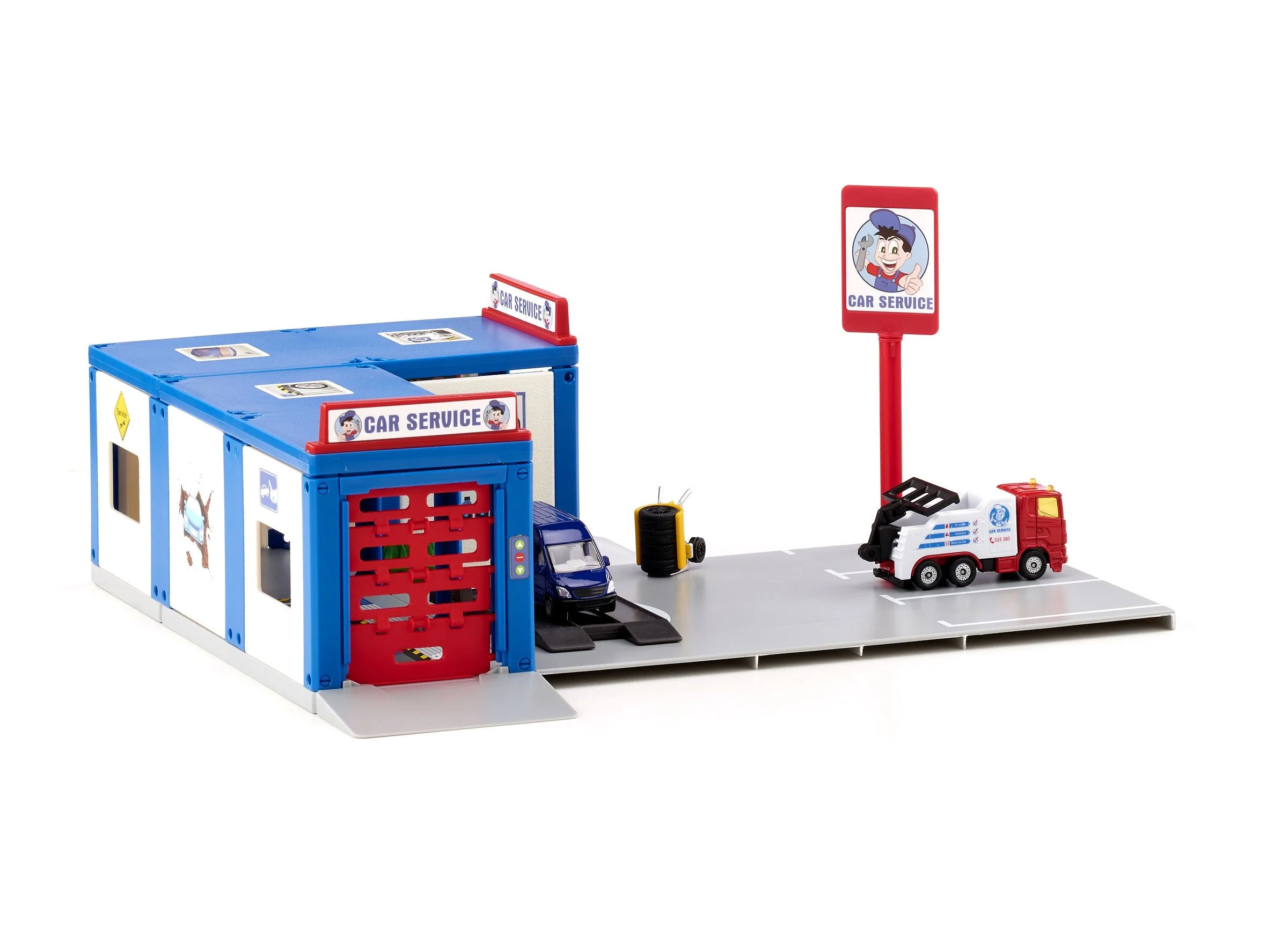 Siku World City Car Service Garage - Image 35