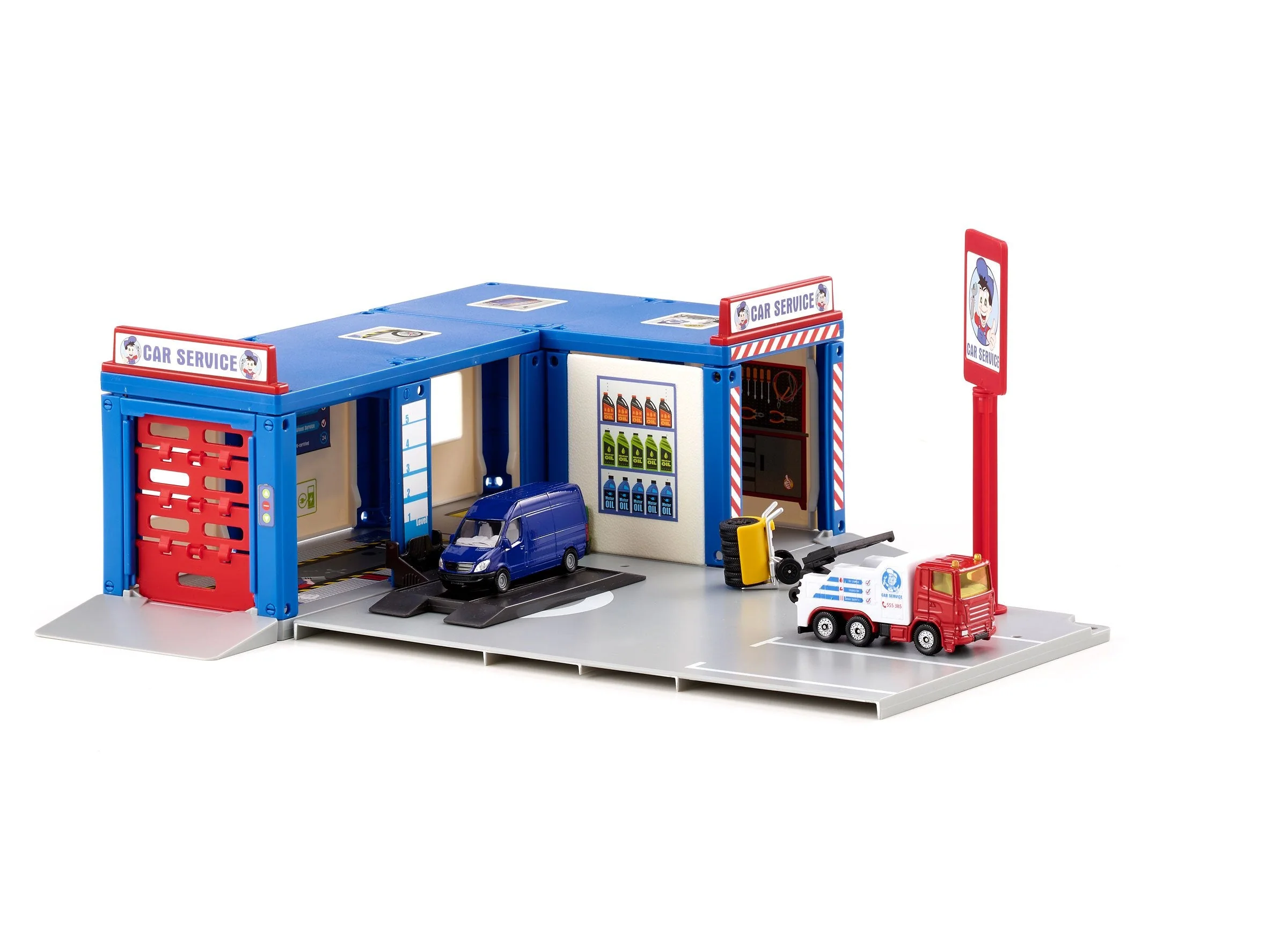 Siku World City Car Service Garage - Image 8