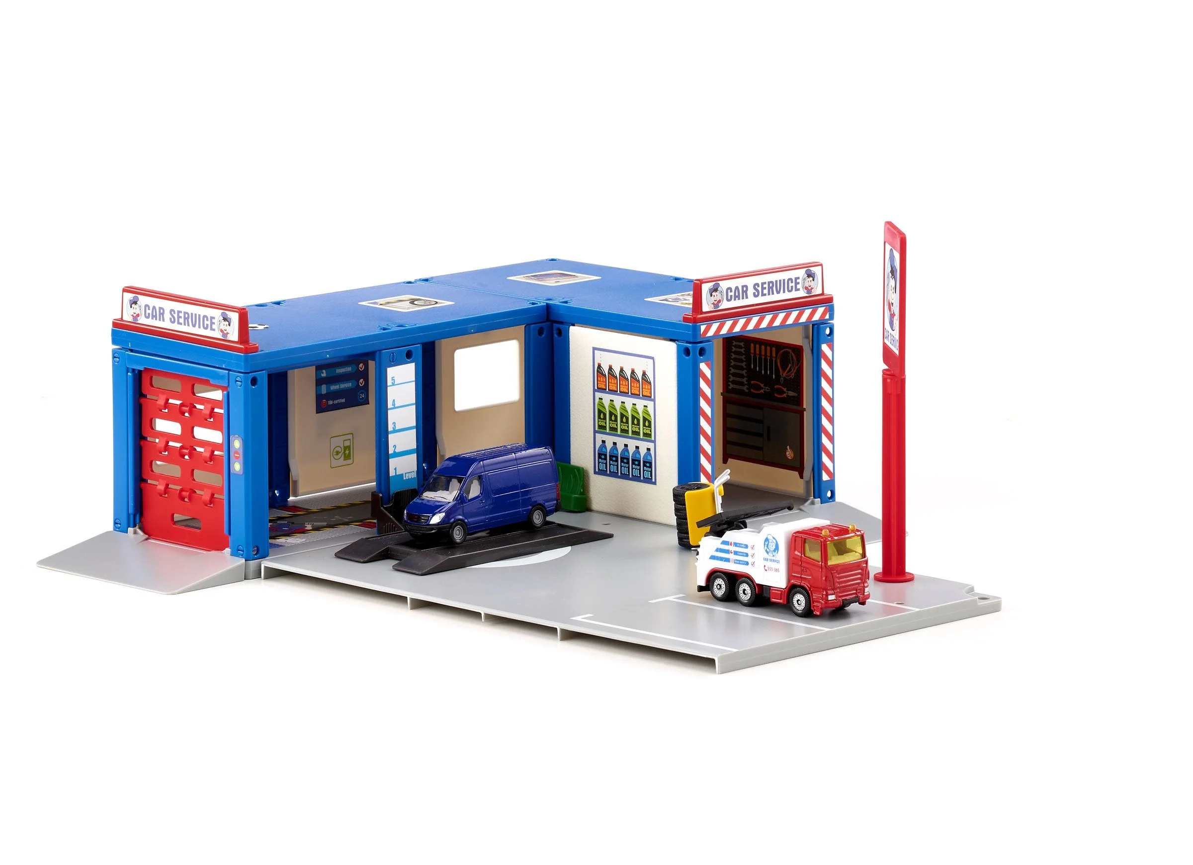 Siku World City Car Service Garage - Image 9