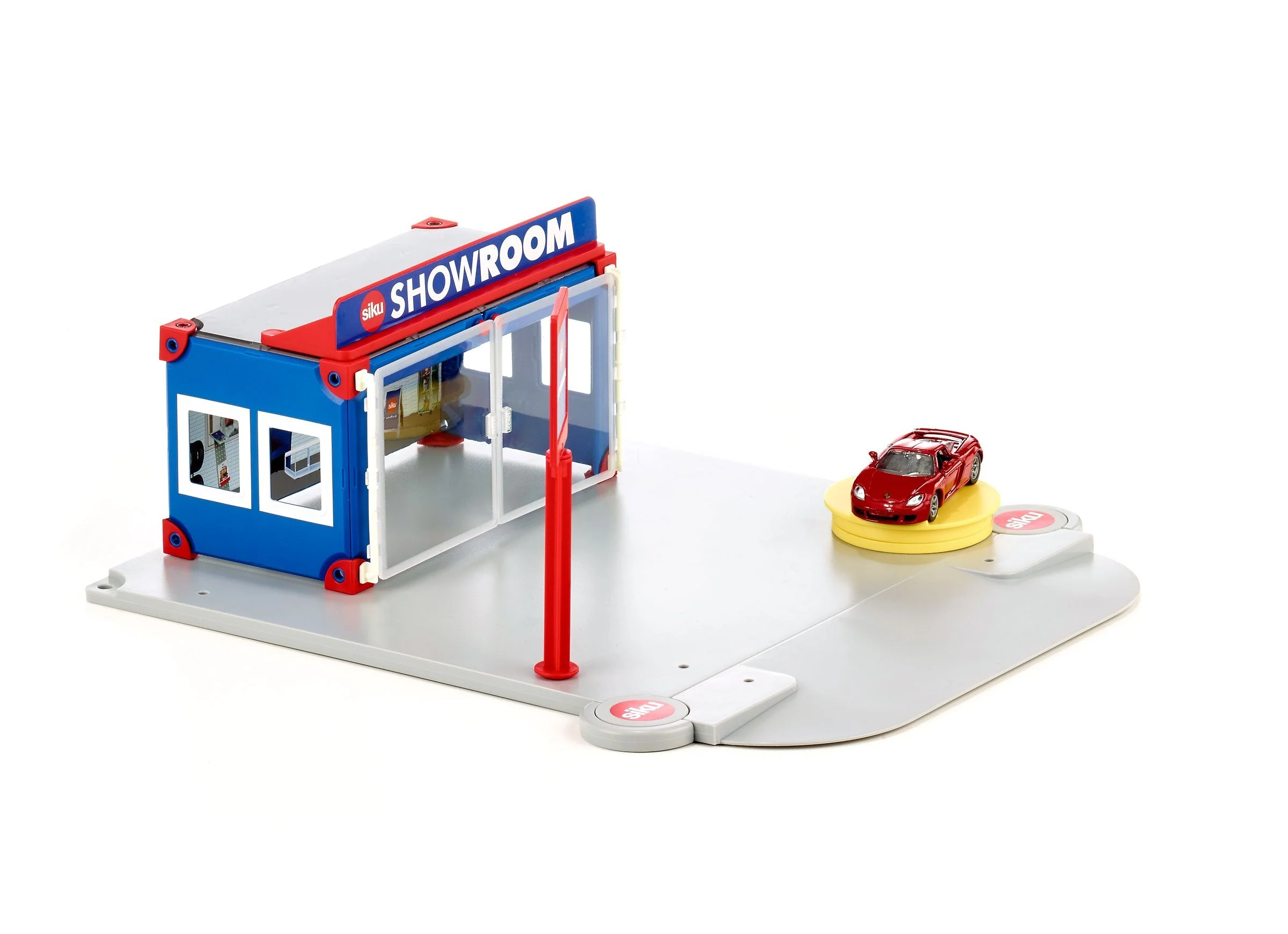 Siku World City Car Showroom with Porsche - Image 31