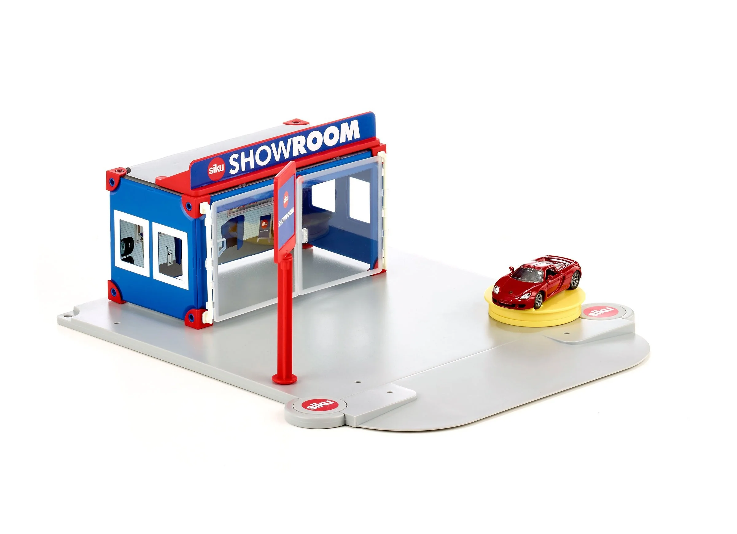 Siku World City Car Showroom with Porsche - Image 32
