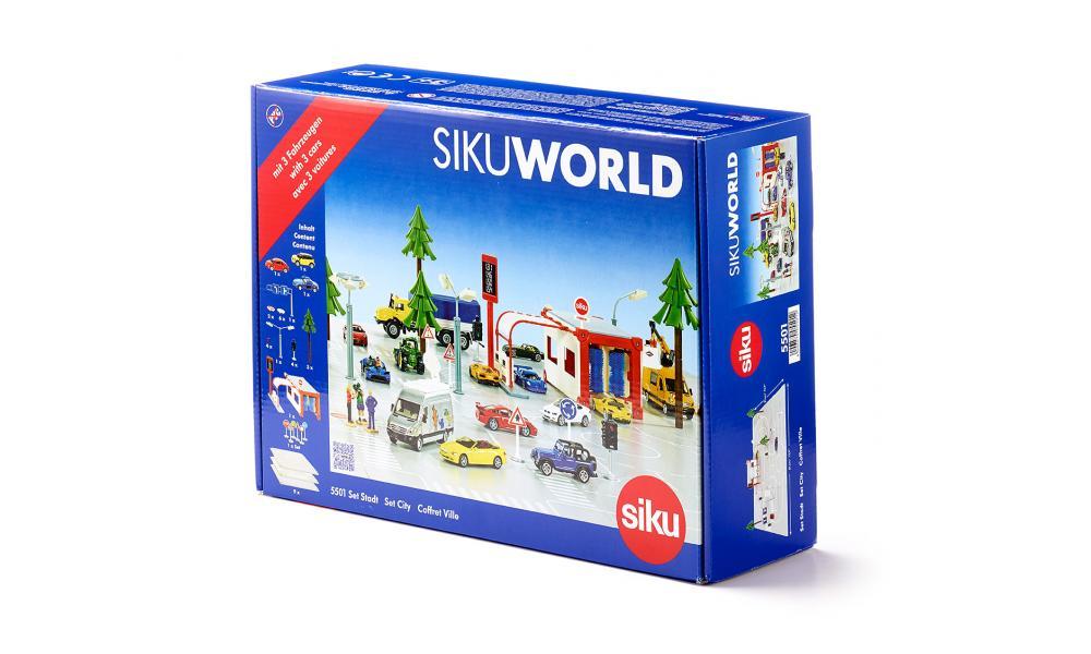 Siku World City Playset with 3 Cars - Image 2