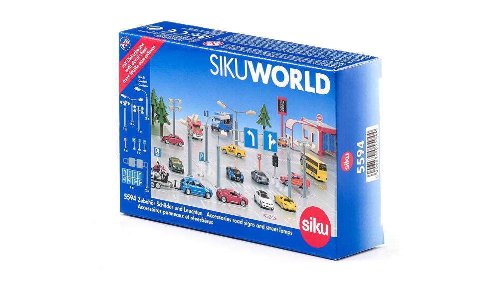 Siku World City Road Signs & Street Lamps - Image 2