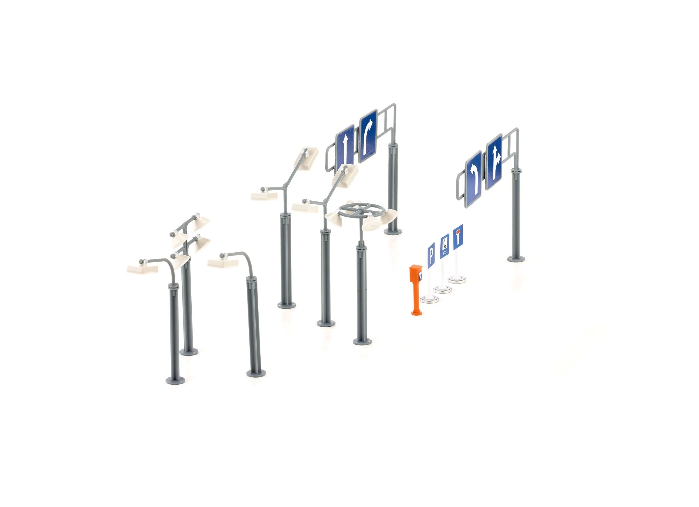 Siku World City Road Signs & Street Lamps - Image 29
