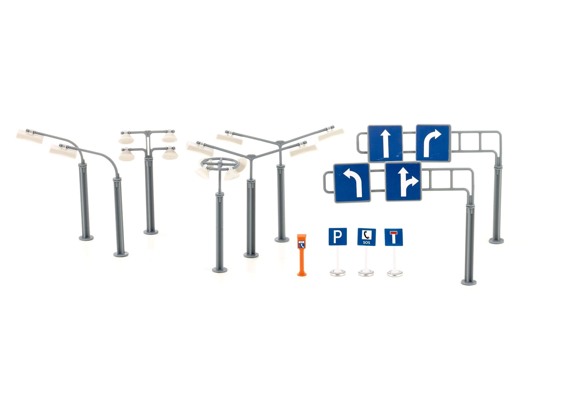 Siku World City Road Signs & Street Lamps - Image 3