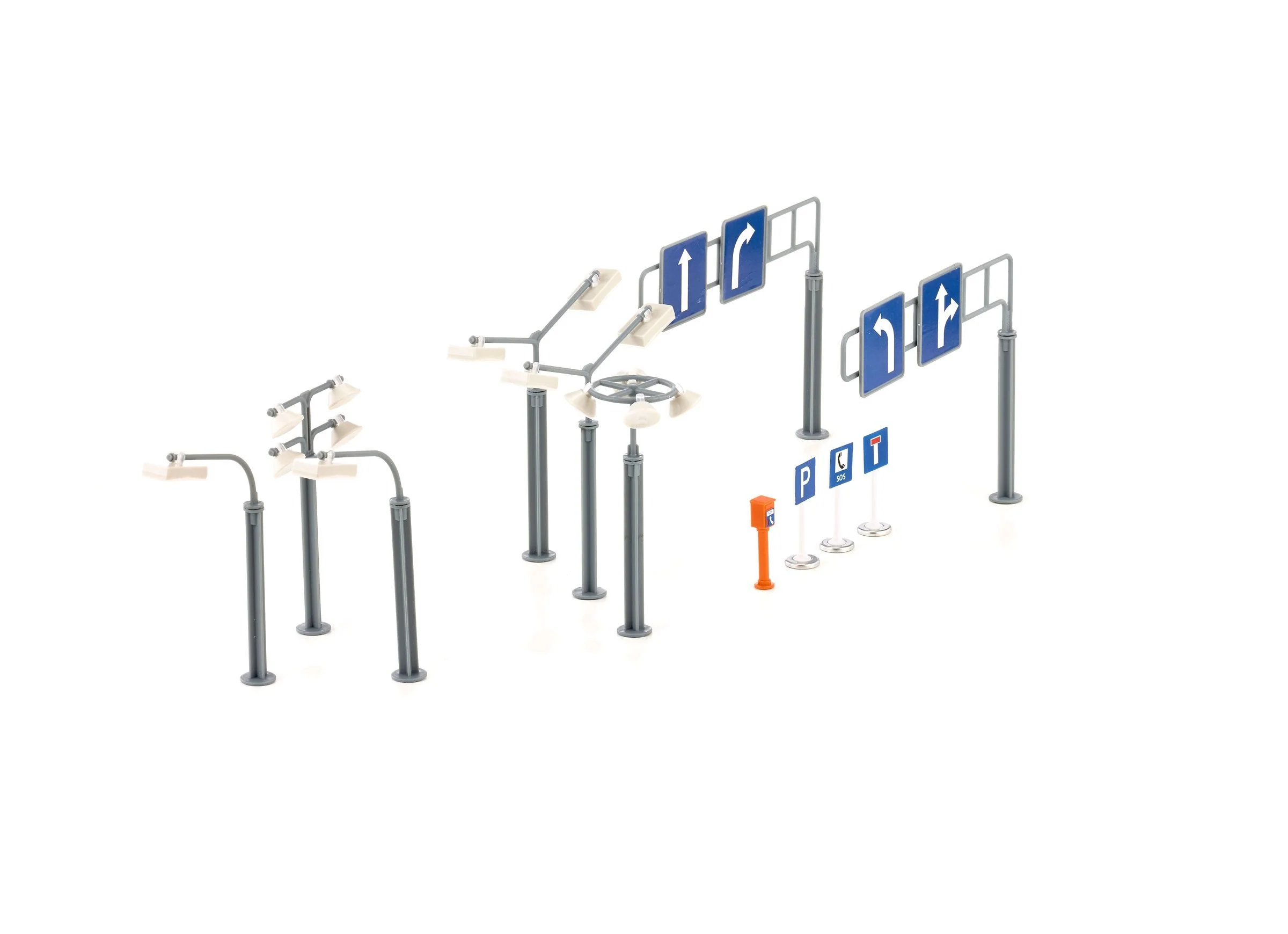 Siku World City Road Signs & Street Lamps - Image 30