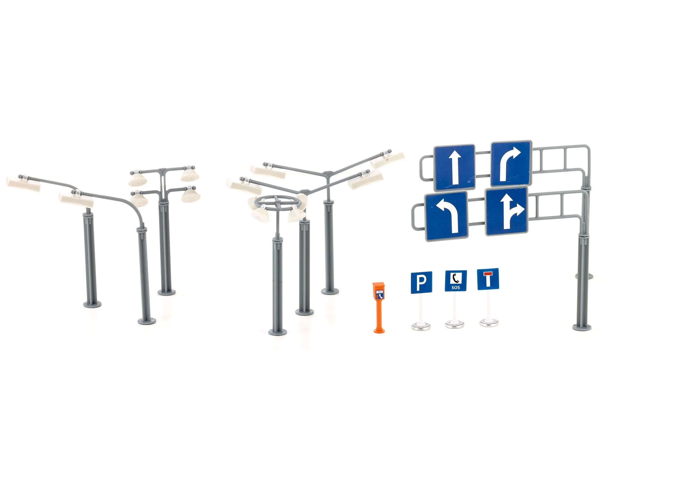 Siku World City Road Signs & Street Lamps - Image 34